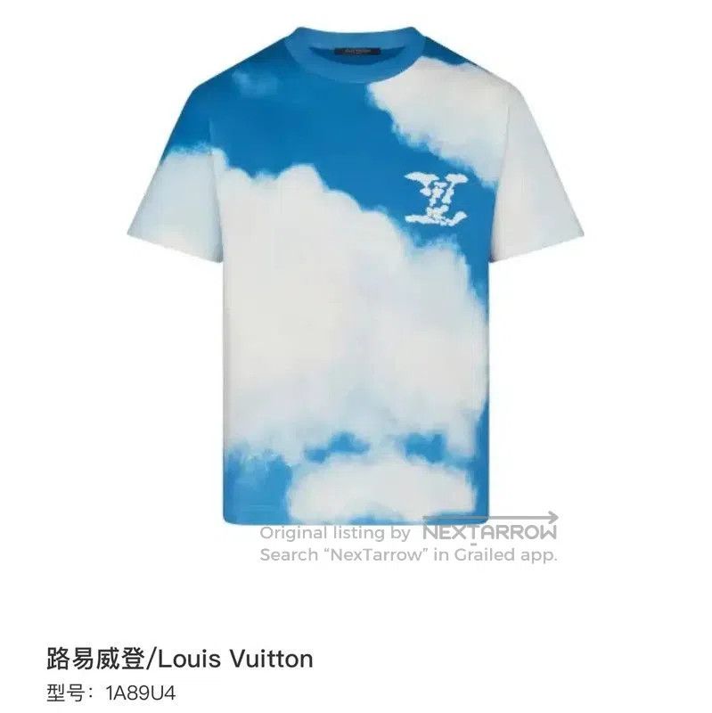 Louis Vuitton Louis Vuitton Blue Cotton T-Shirt for Men . Size US L / EU 52-54 / 3 - 6 Thumbnail