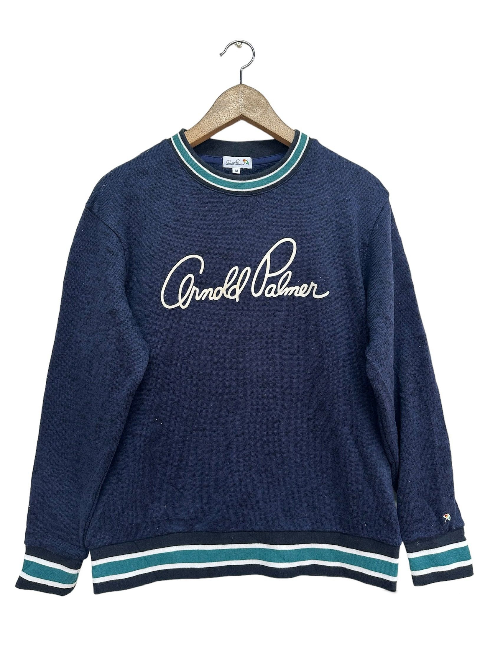 Japanese Brand Vintage Arnold Palmer Spellout Sweatshirt Size US M / EU 48-50 / 2 - 1 Thumbnail