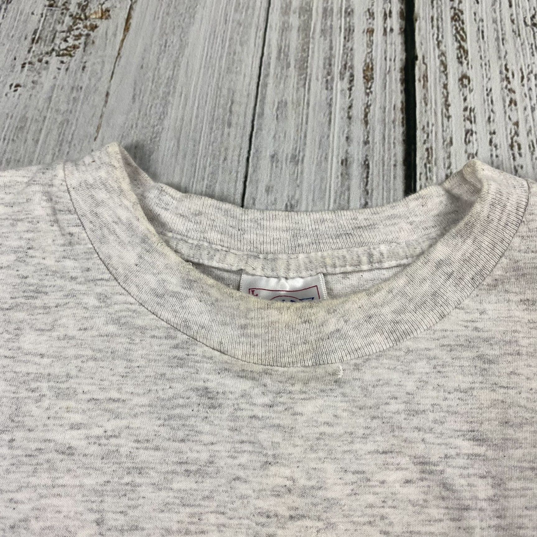 Delta VINTAGE Delta 90s Desert Storm Gray T-Shirt Men’s Large Crew Neck Short Sleeve Graphic USA Size US L / EU 52-54 / 3 - 5 Thumbnail