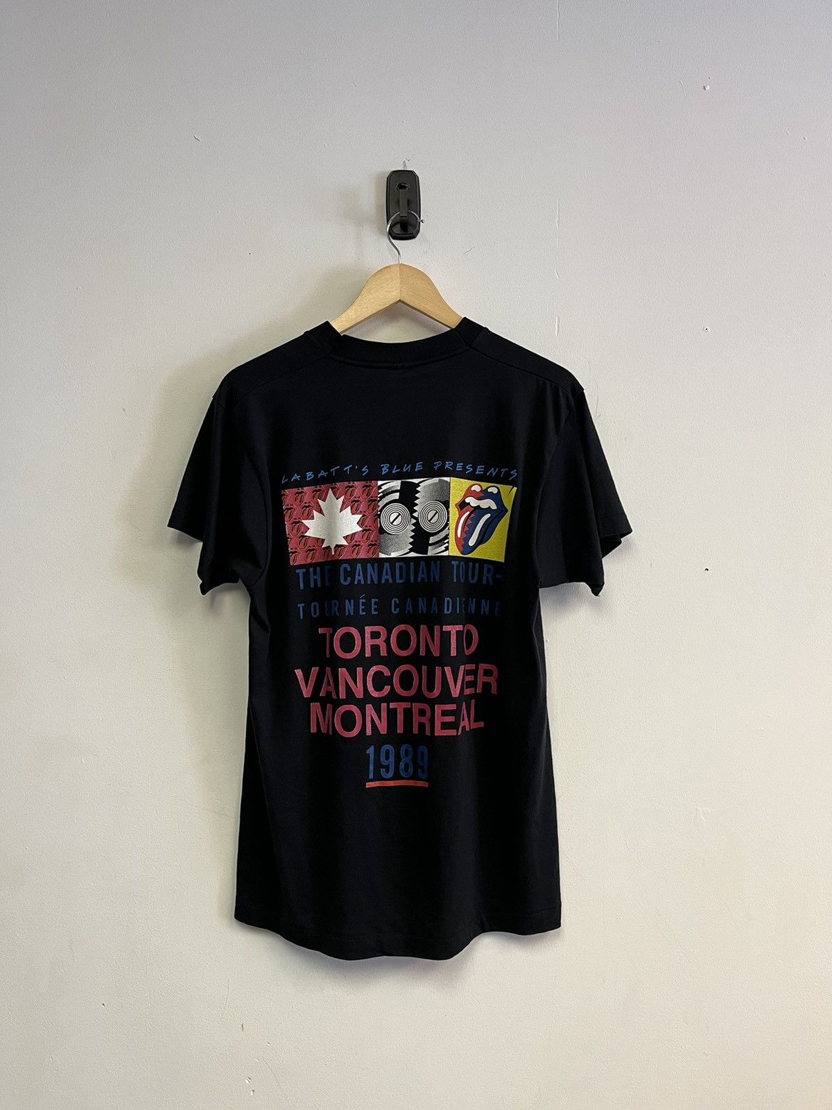 The Rolling Stones × Vintage 1989 Rolling Stones Size US L / EU 52-54 / 3 - 4 Thumbnail