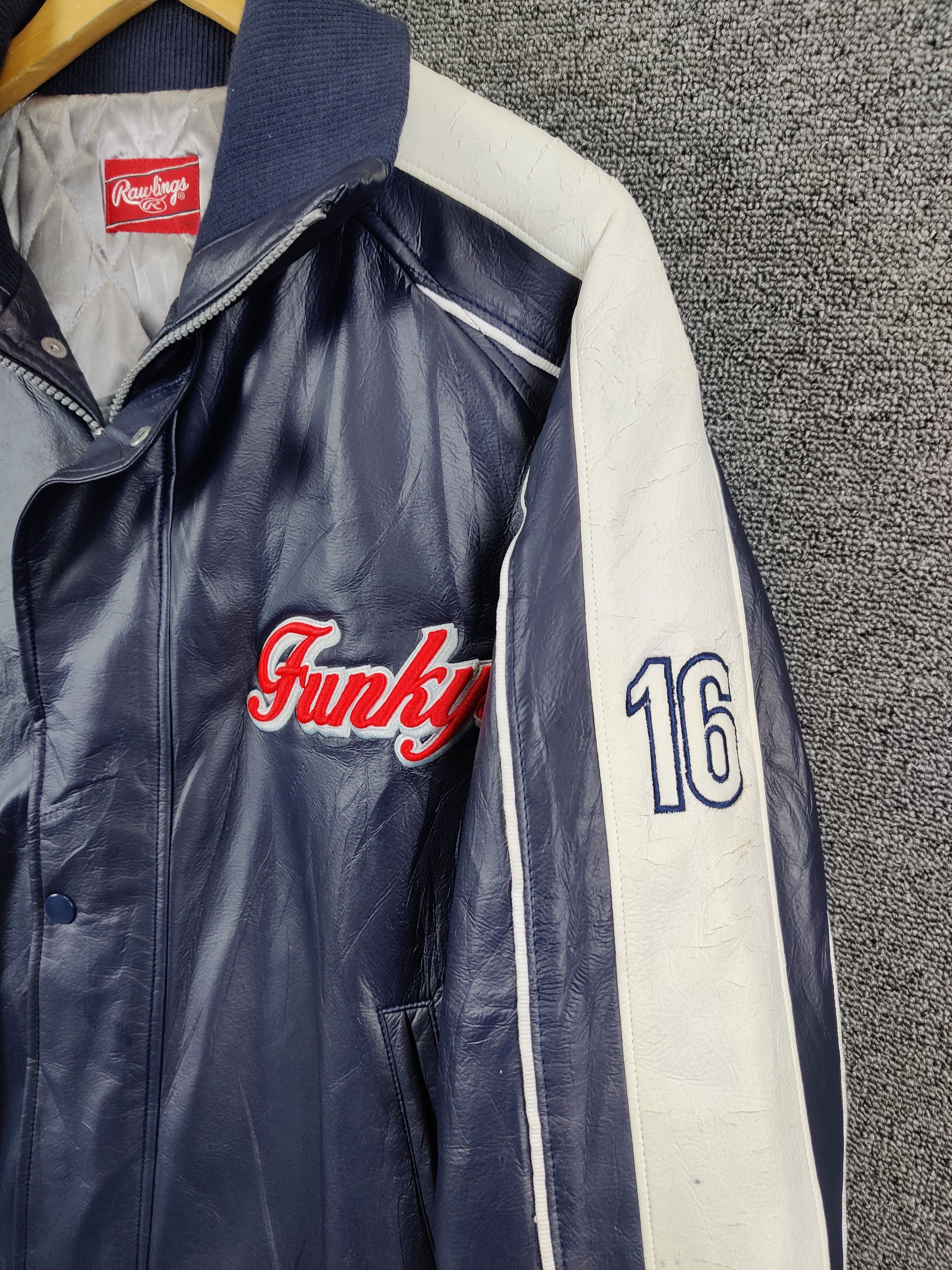 Japanese Brand Vintage Rawlings Funkys Bomber Jacket Size US L / EU 52-54 / 3 - 9 Thumbnail