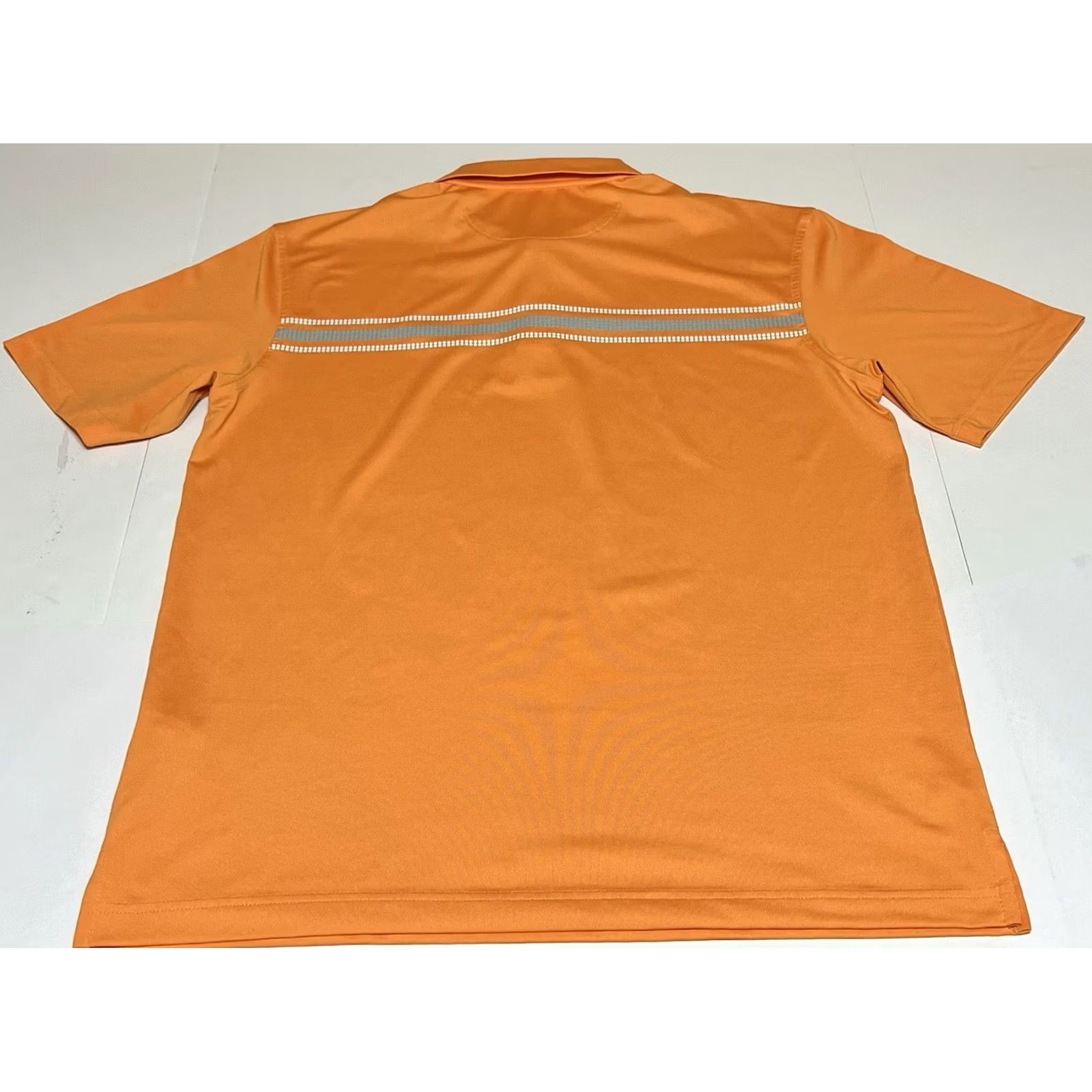 Vintage Masters Tech Polo Shirt Men Medium Orange Stretch Performance Golf Size US M / EU 48-50 / 2 - 3 Thumbnail