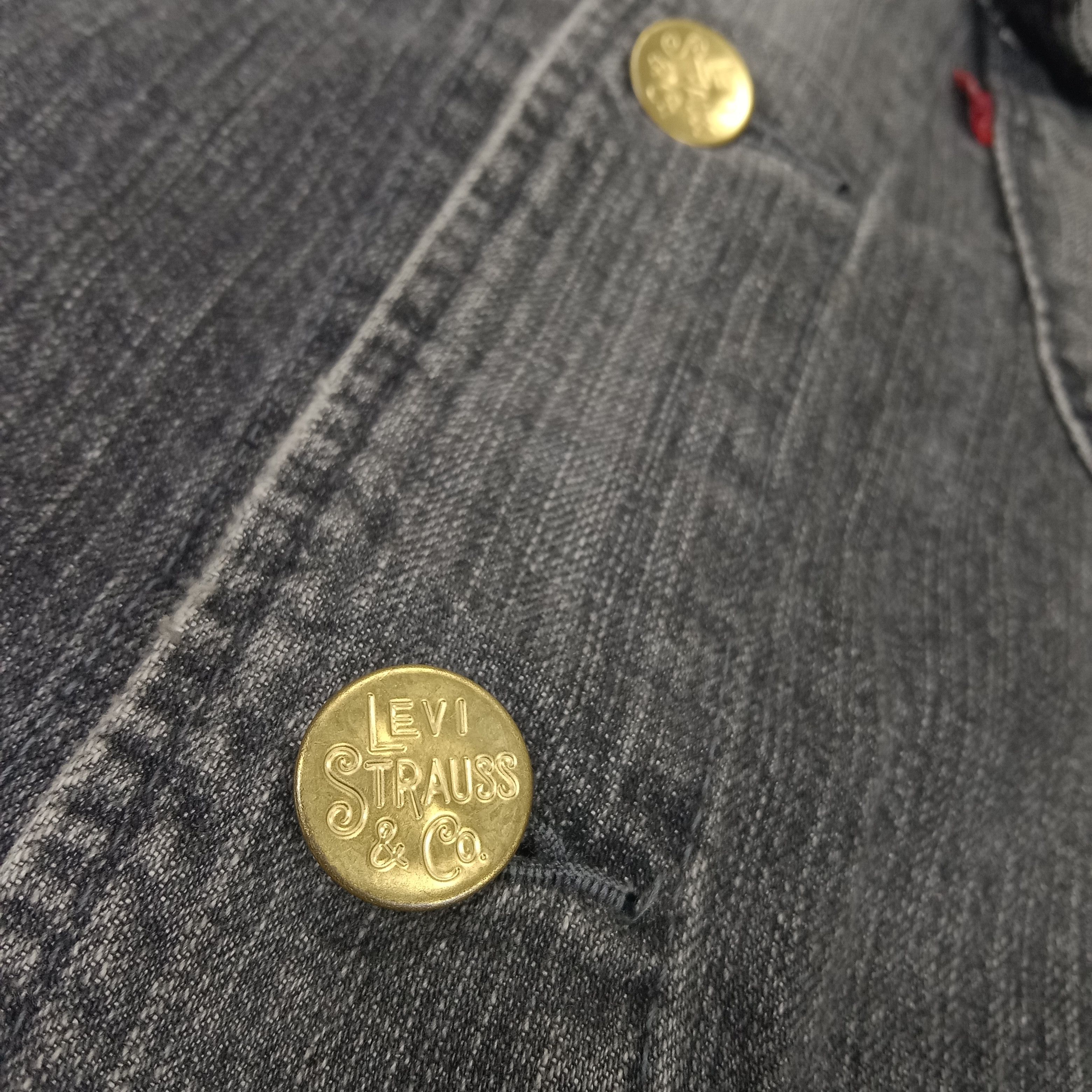 Levi's Vintage Clothing × Vintage Levi's American Punk Style Denim Jacket Size US M / EU 48-50 / 2 - 2 Thumbnail