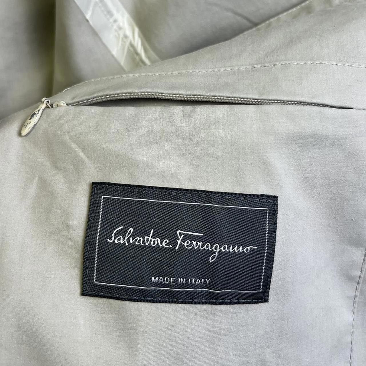 Designer Salvatore Ferragamo trench jacket made in Italy 54 Size US XL / EU 56 / 4 - 7 Thumbnail