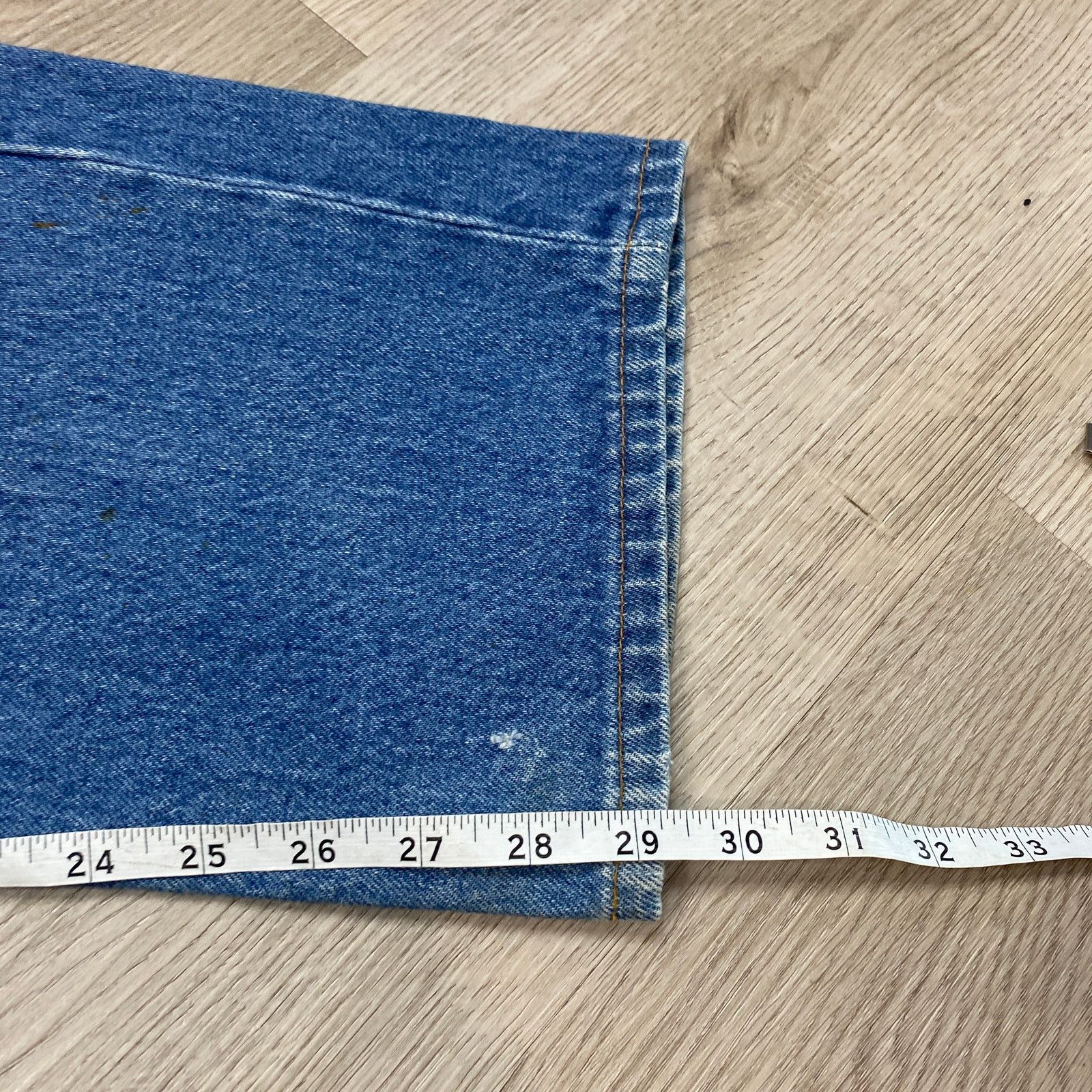 Levi's × Vintage Vintage 80s Levi's 501 Made in USA Straight Leg Jeans 36x29 Size US 36 / EU 52 - 7 Thumbnail