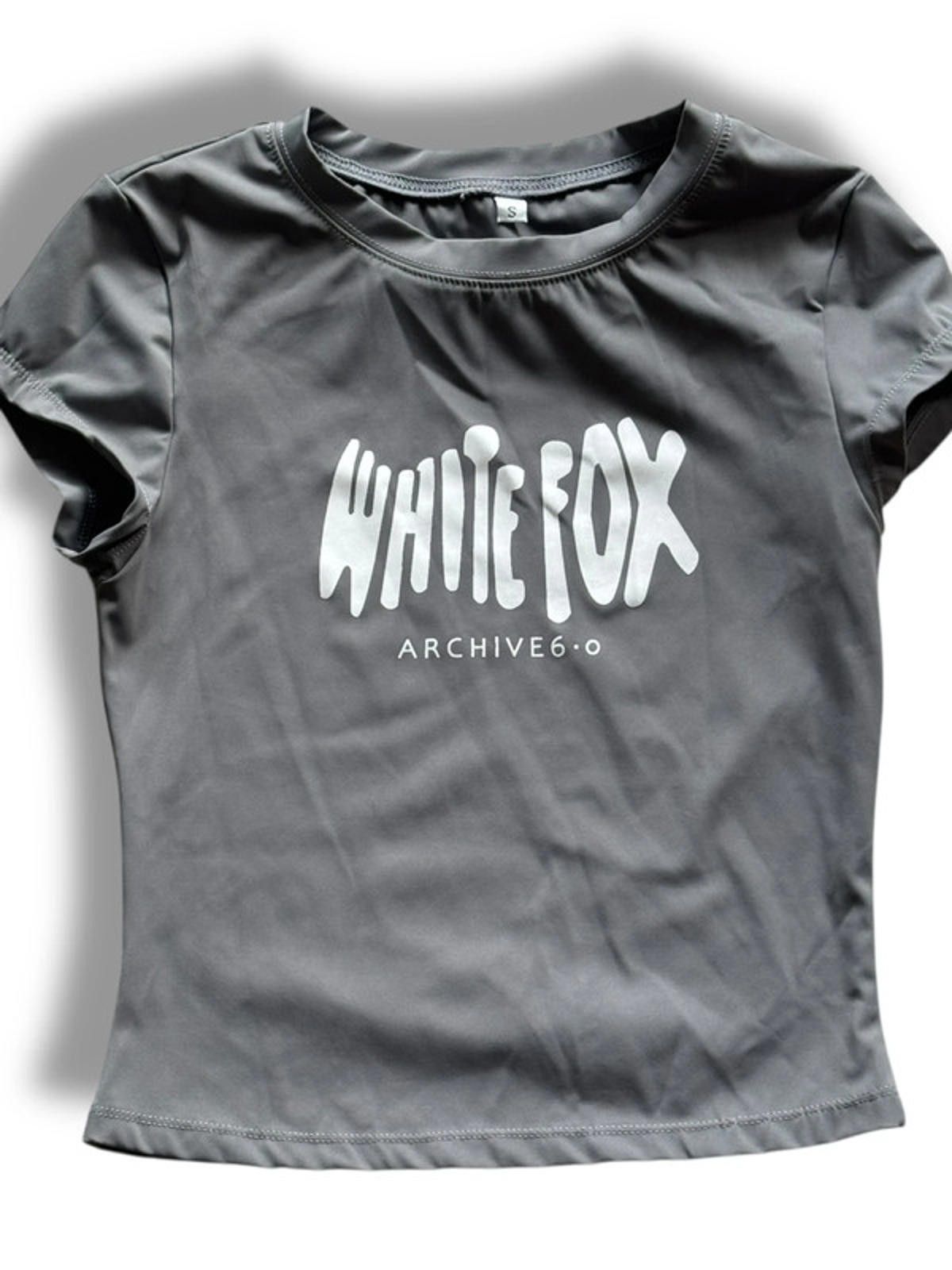 Designer White Fox Archive 6.0 Compression Tee Same Day Postage Size S / US 4 / IT 40 - 1 Thumbnail