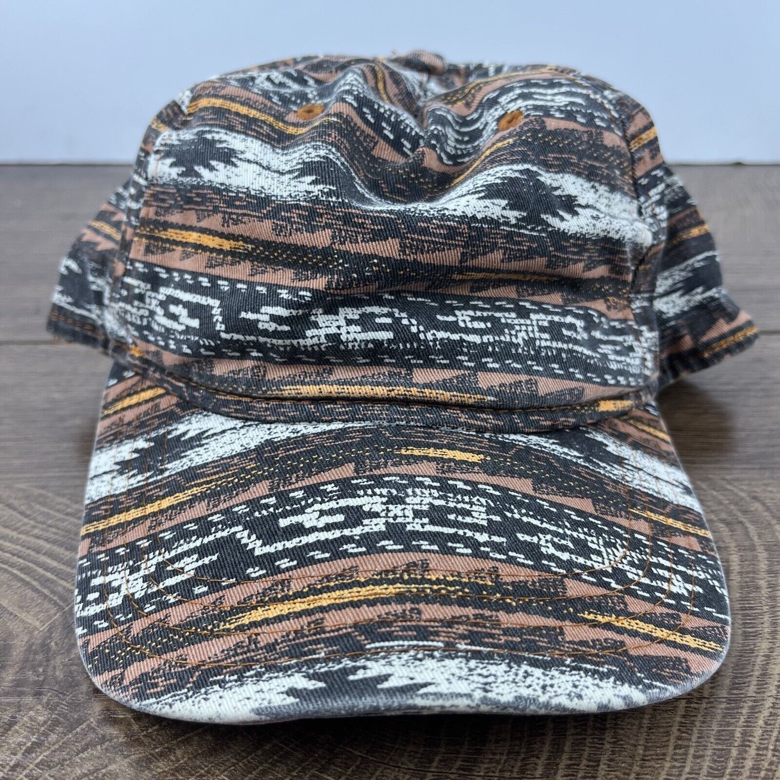 Vans Vans Orange Brown Hat Adjustable Hat Orange Adjustable Hat A Size ONE SIZE - 2 Thumbnail