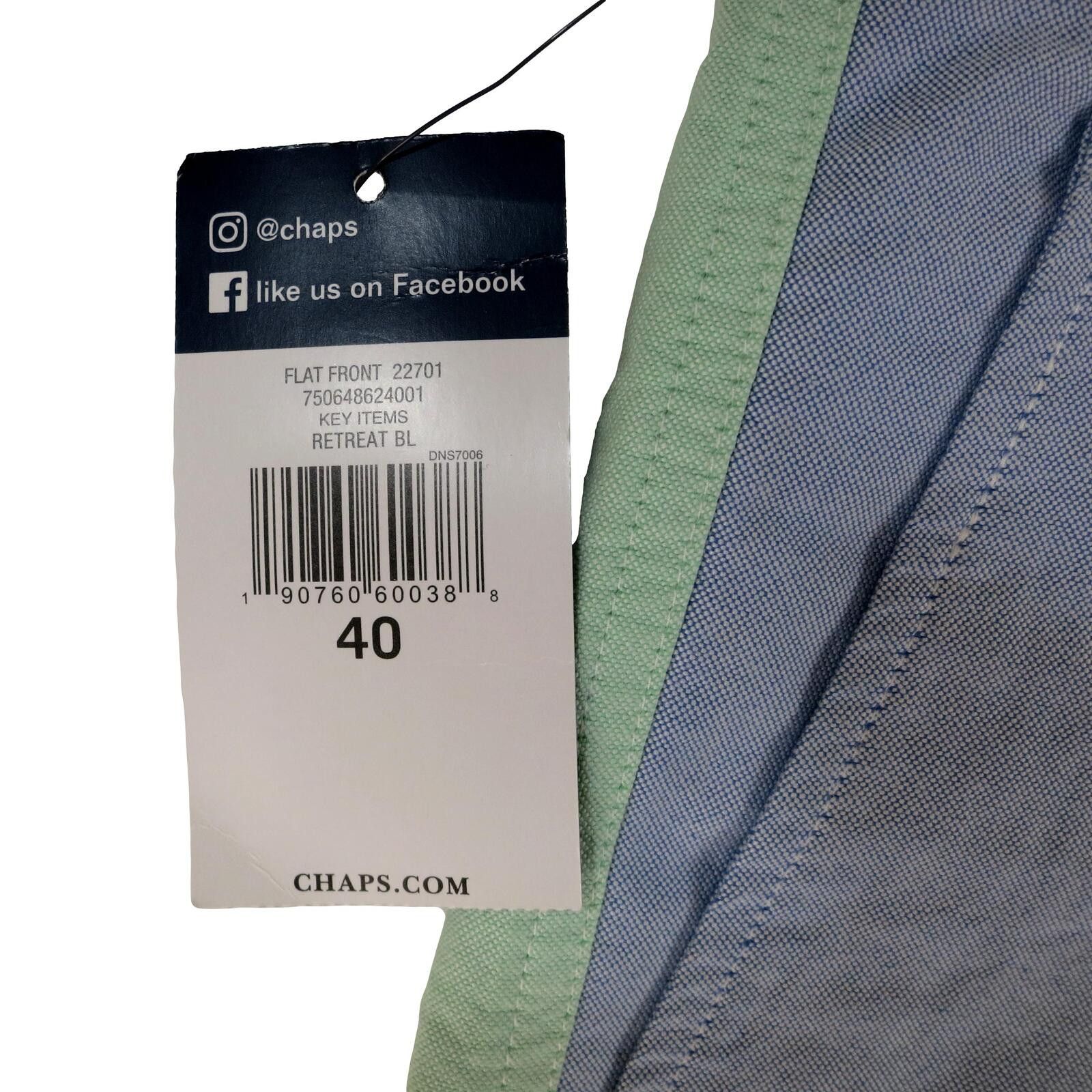 Chaps Chaps Colorblock Flat Front Cotton Shorts Size 40 NWT Size US 40 / EU 56 - 5 Thumbnail
