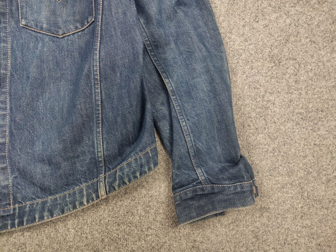 Levi's Vintage 00's Levi's Engineered Jeans Denim Trucker Jacket Size US M / EU 48-50 / 2 - 9 Thumbnail