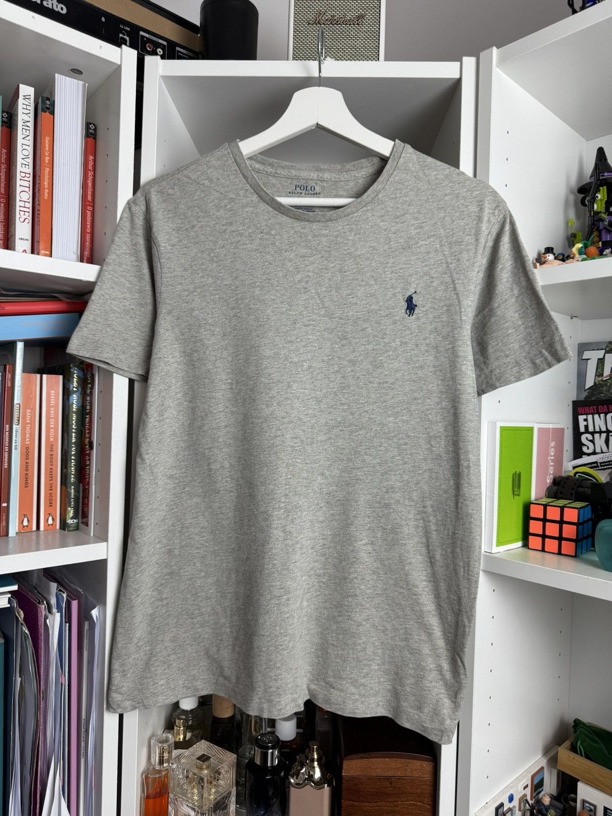 Designer × Polo Ralph Lauren × Ralph Lauren Polo Ralph Lauren basic grey t-shirt M designer old money y2k Size US M / EU 48-50 / 2 - 1 Thumbnail