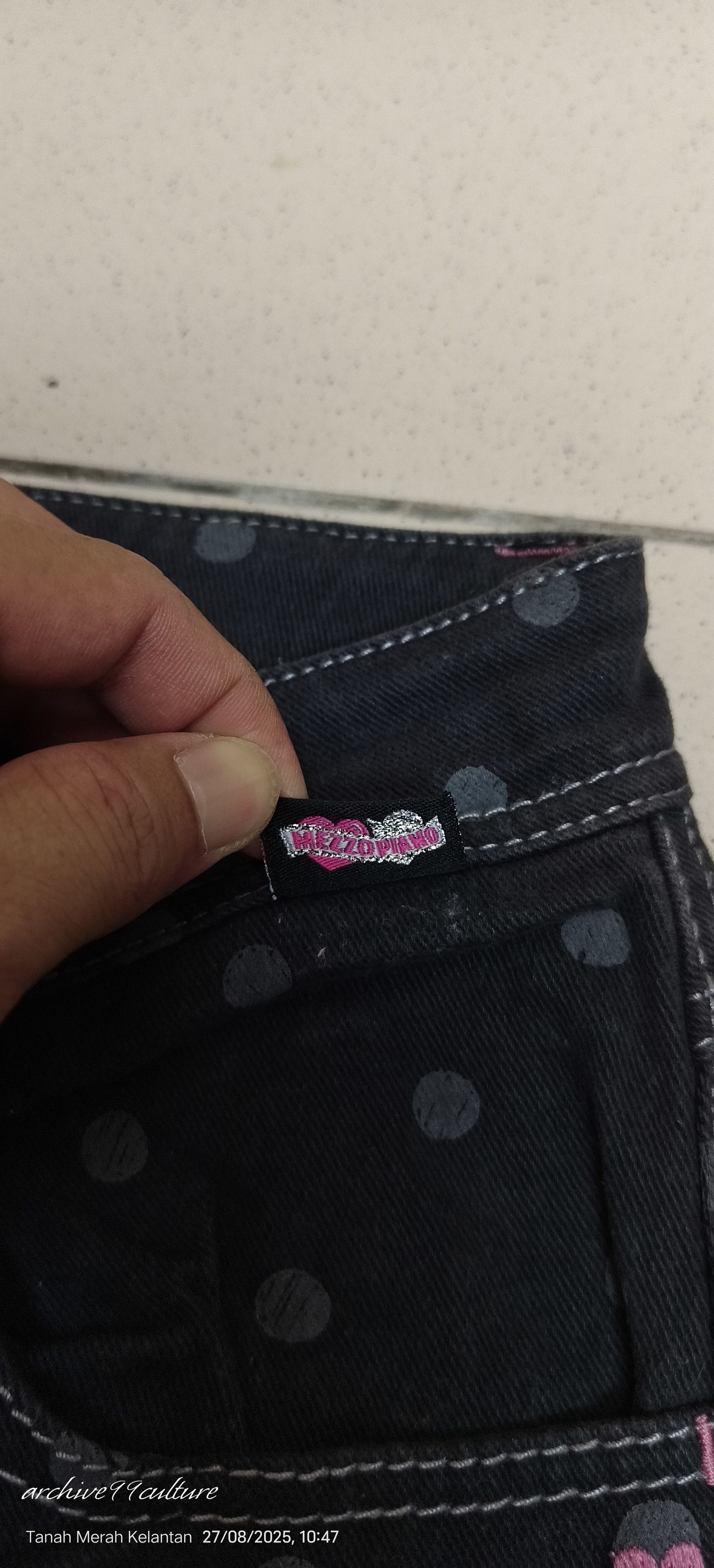 Japanese Brand FW2000 MEZZO PIANO For candy girl jeans Size 28" / US 6 / IT 42 - 10 Thumbnail