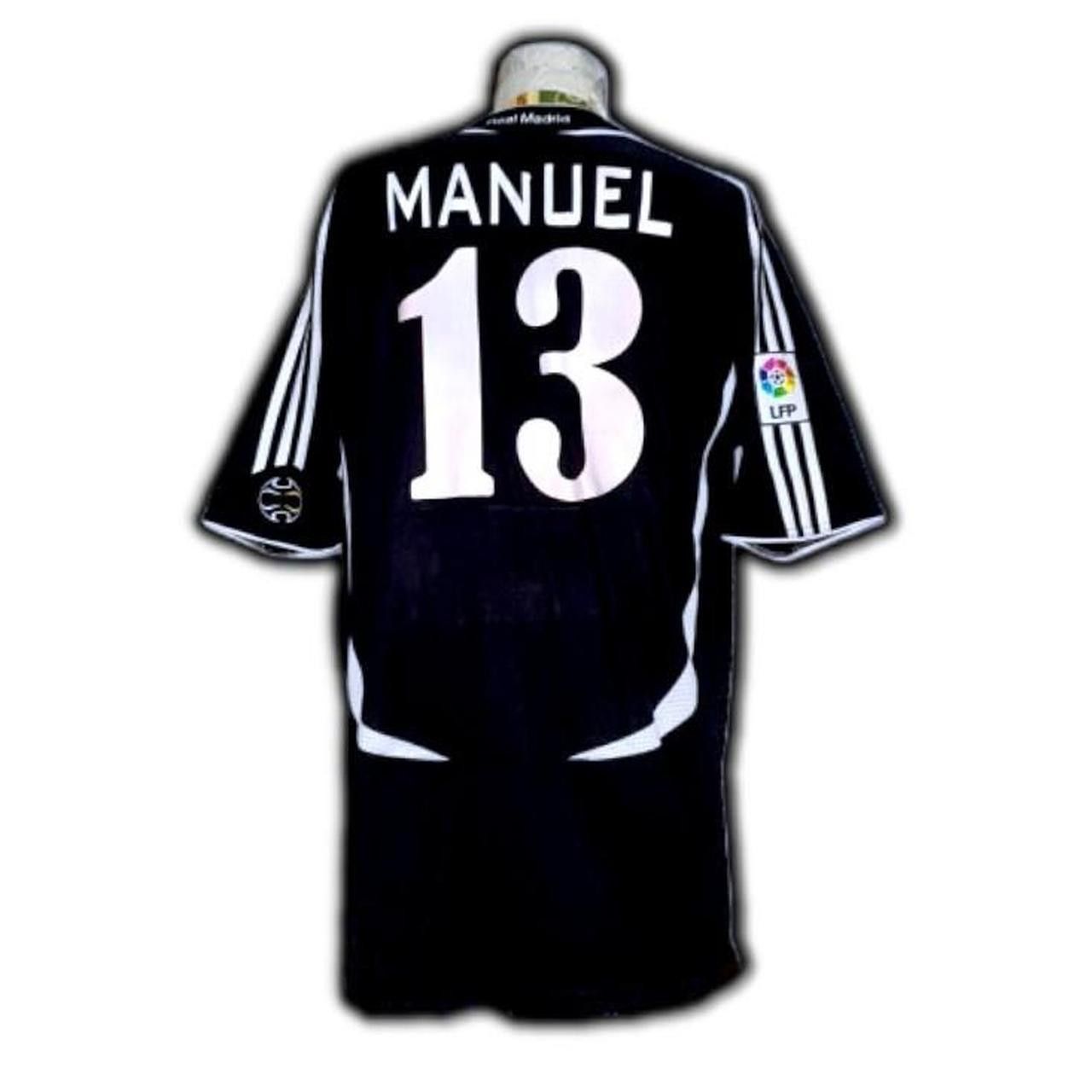 Adidas Real Madrid Spain 2006 2007 Away Shirt Jersey Size US XXL / EU 58 / 5 - 2 Thumbnail