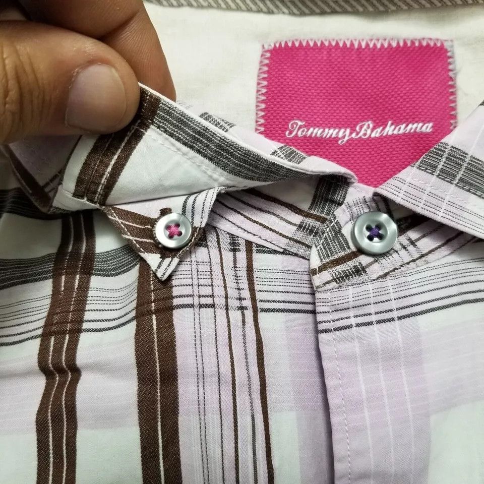 Tommy Bahama Tommy Bahama Shirt Mens XL Plaid Button Up Long Sleeve Size US XL / EU 56 / 4 - 7 Thumbnail