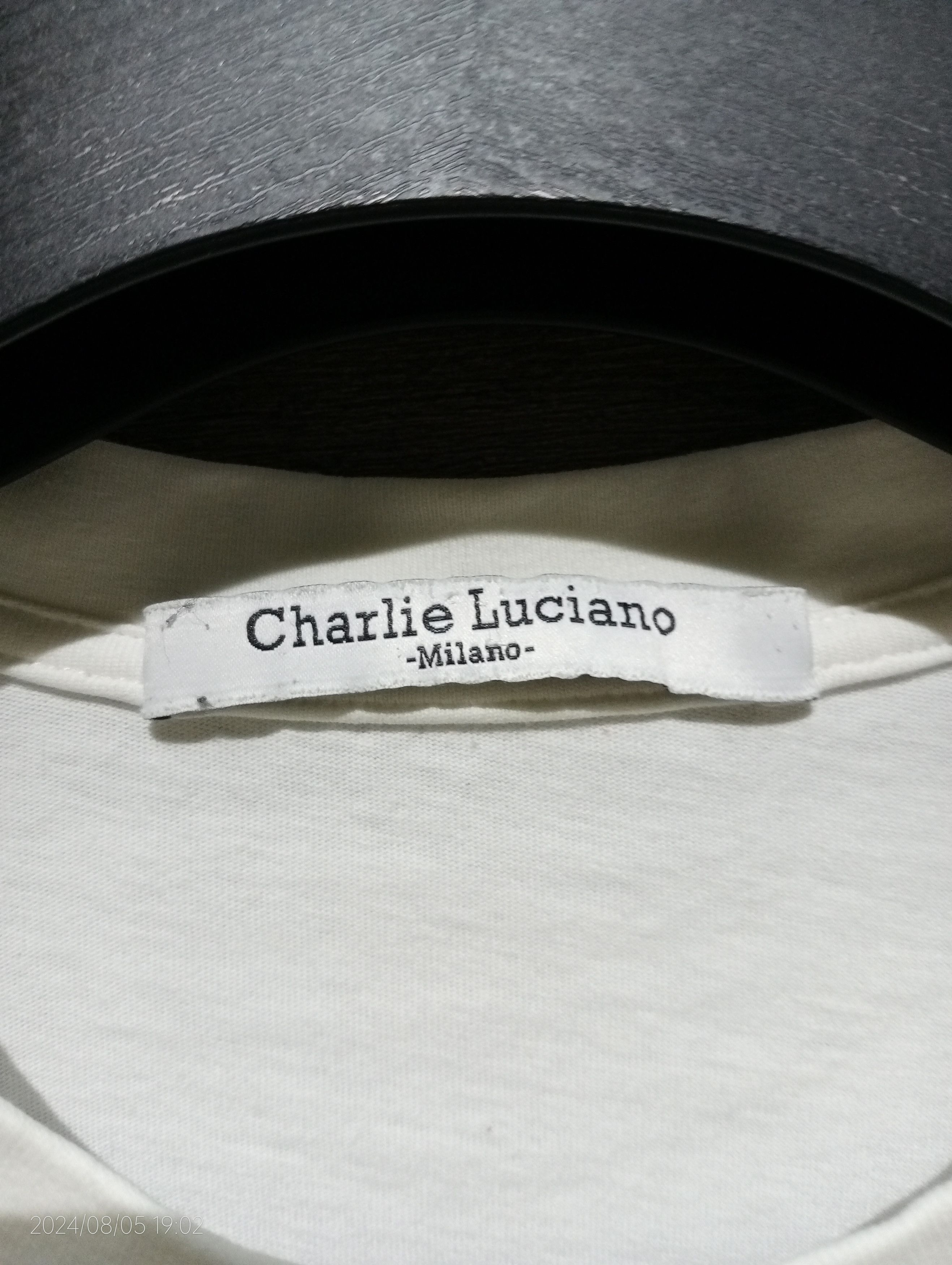 Designer Vintage Charlie Luciano Milano Tee Very Rare Size US S / EU 44-46 / 1 - 5 Thumbnail