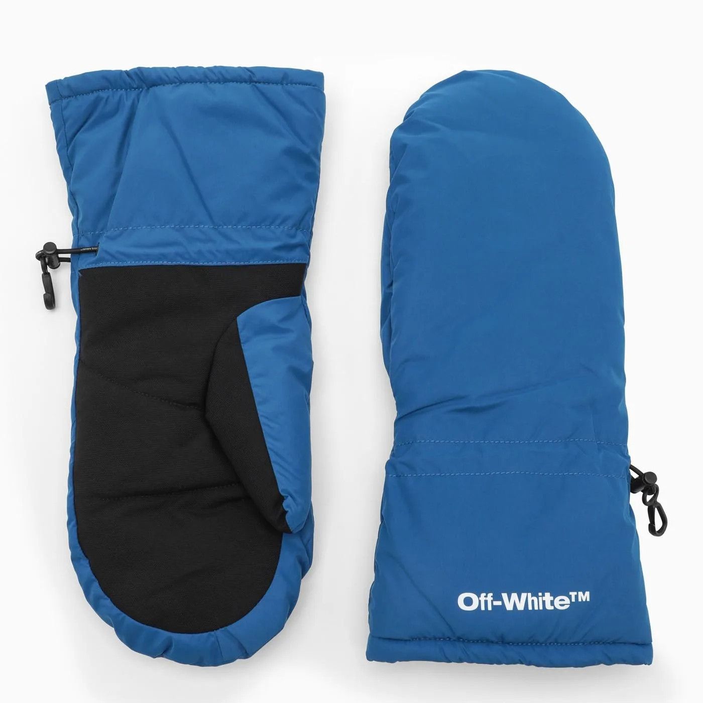 Off-White o1y0225 Size : OS / Logo Gloves in Blue/Black Size ONE SIZE - 1 Thumbnail