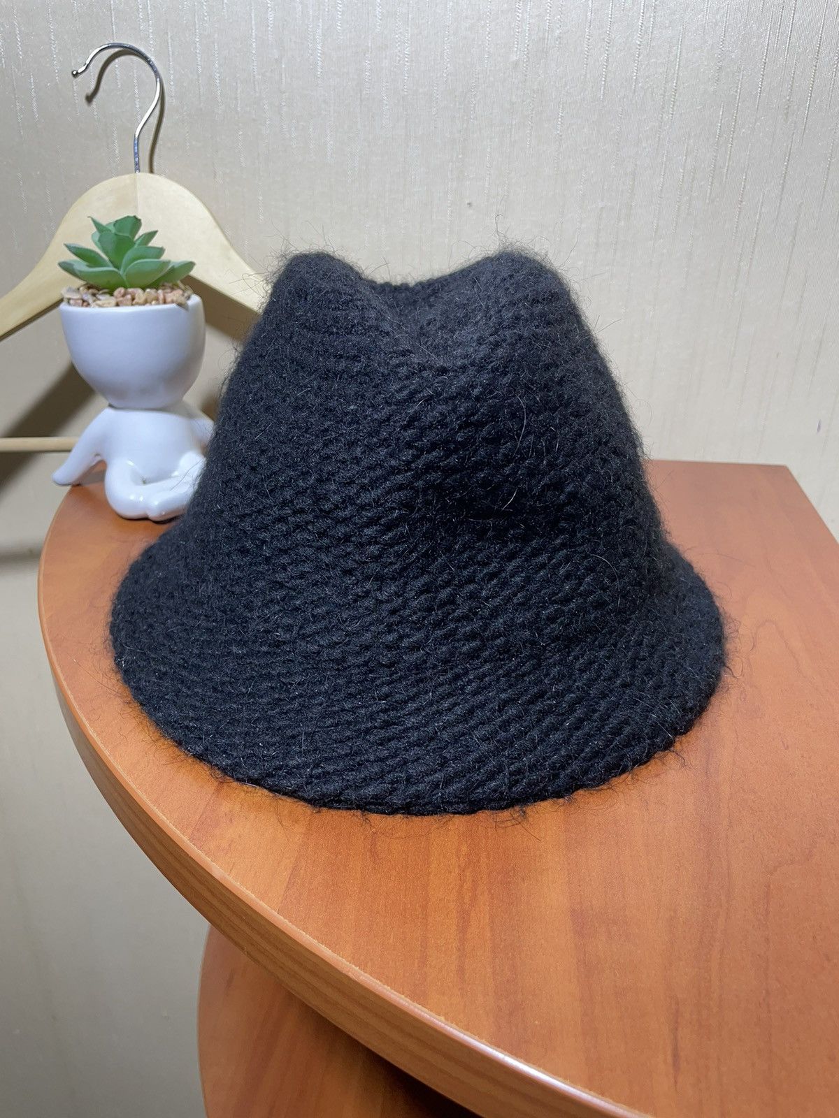 Issey Miyake × Japanese Brand × Vintage Issey Miyake Japanese wool hat vintage Size ONE SIZE - 1 Thumbnail