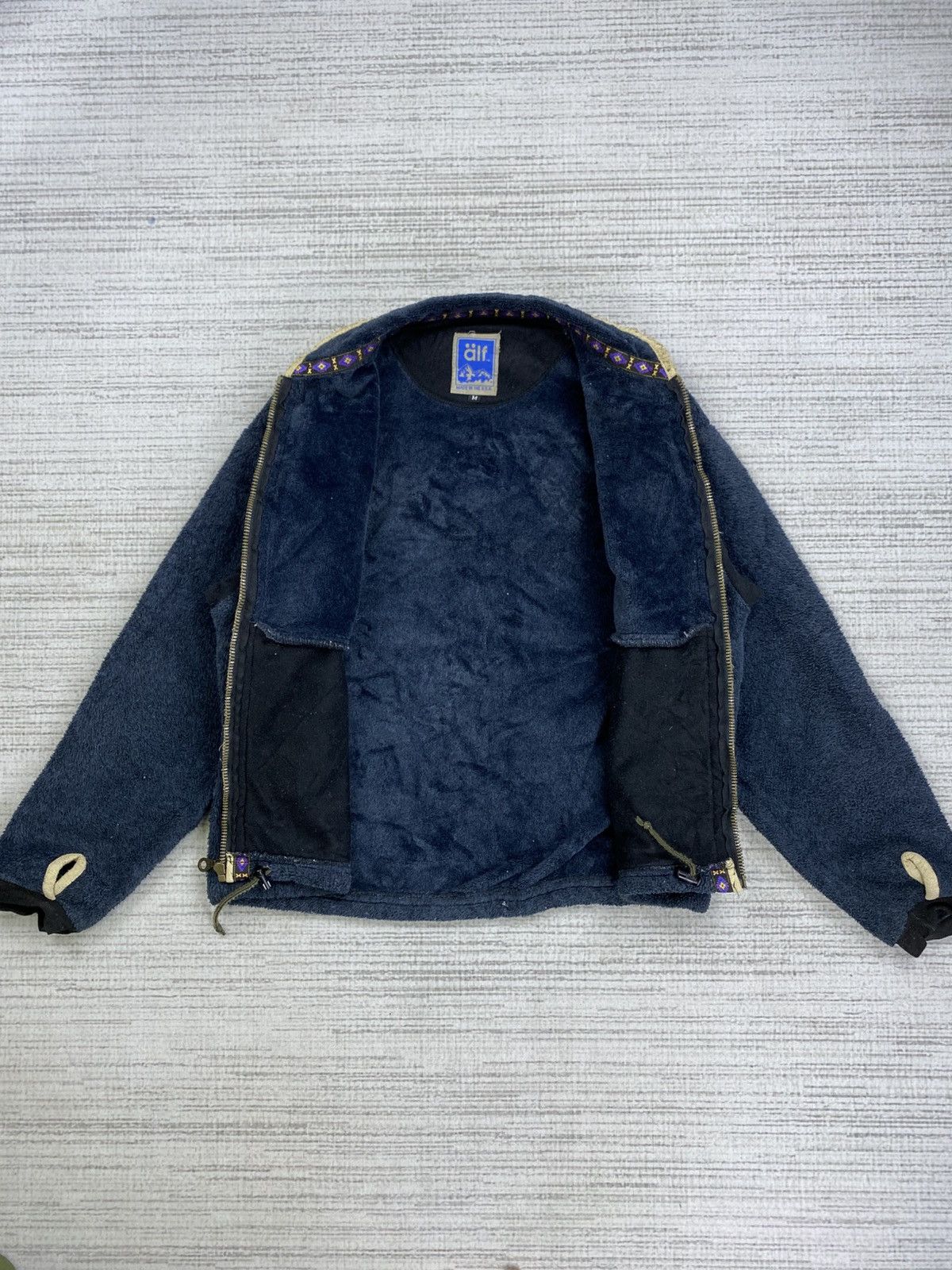Polartec × Vintage Vintage alf Made In USA Polartec Navajo Fleece Jacket Size US M / EU 48-50 / 2 - 7 Thumbnail