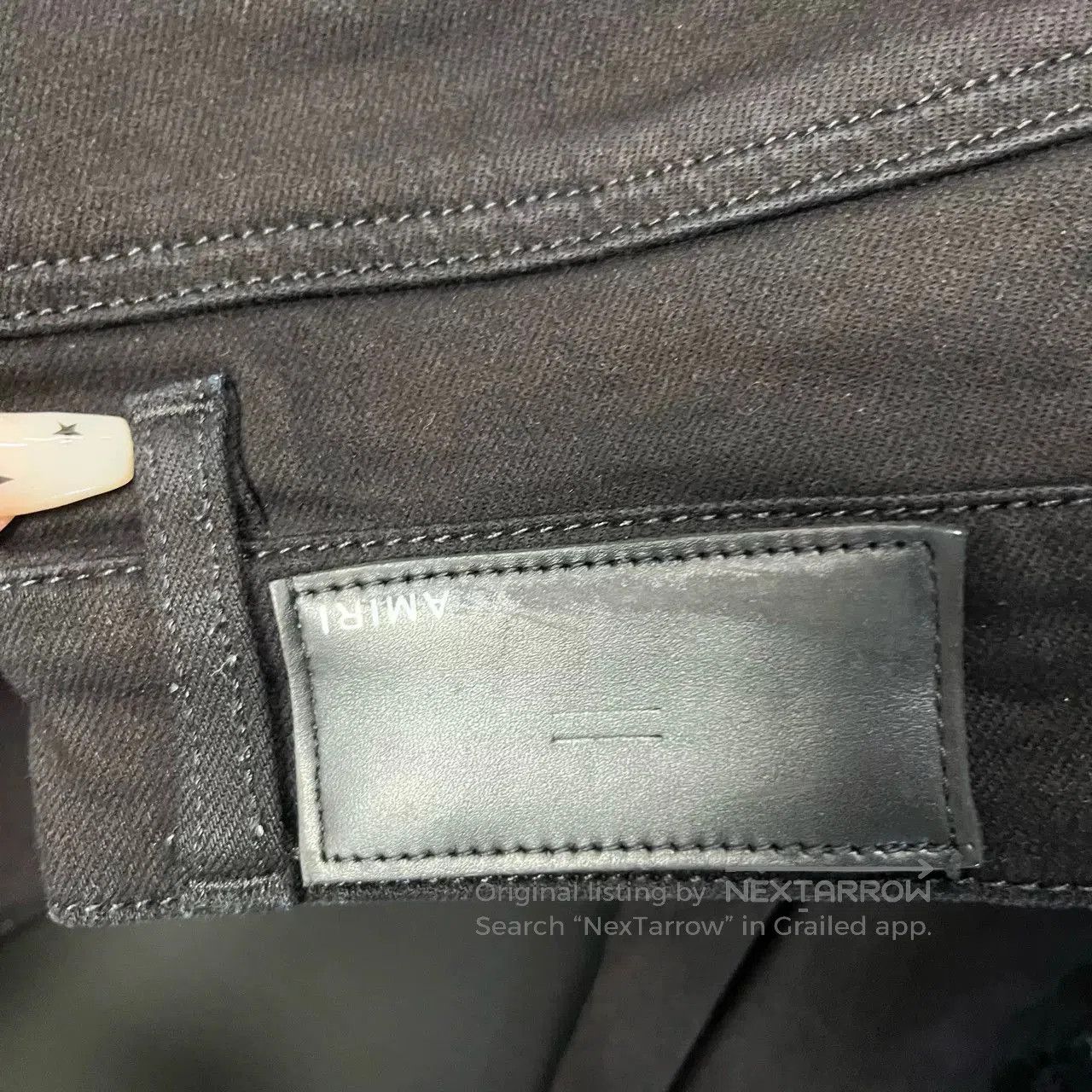 Amiri AMIRI Black Diamond. Size US 33 - 5 Thumbnail