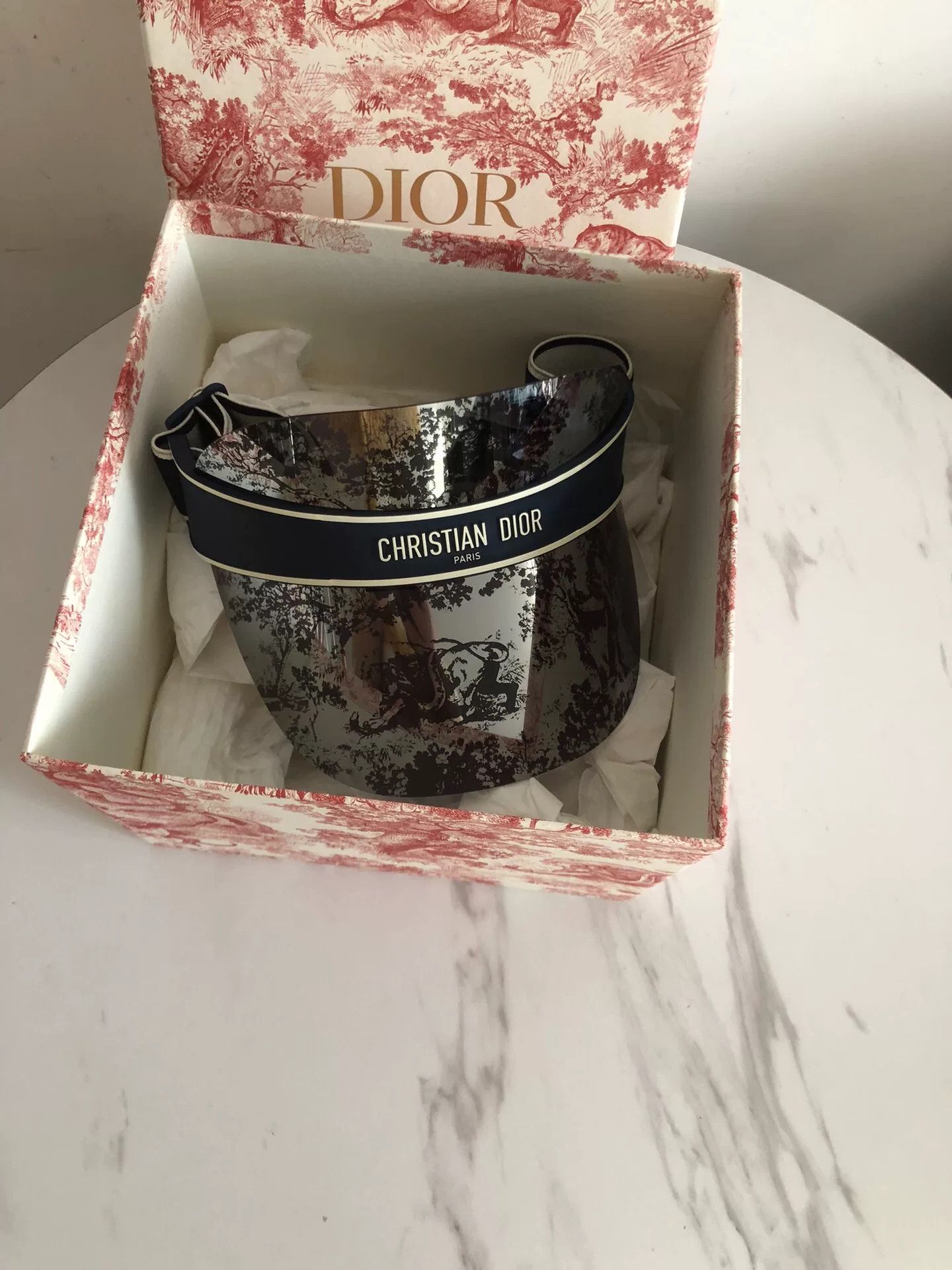 Dior Dior Animal Print Sun Hat Size ONE SIZE - 1 Thumbnail
