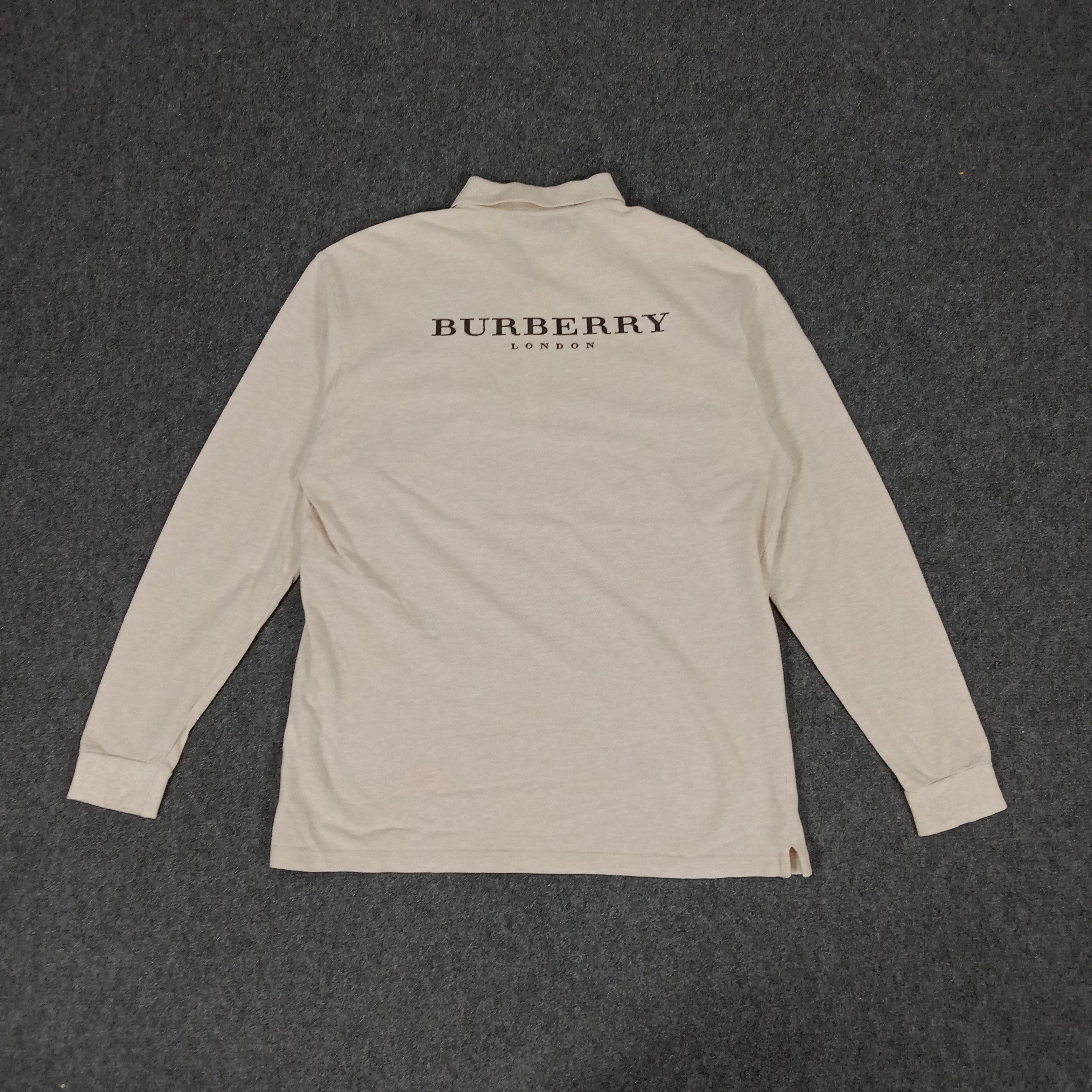Burberry × Vintage Burberry London Italian Brand Polos Size US L / EU 52-54 / 3 - 1 Thumbnail