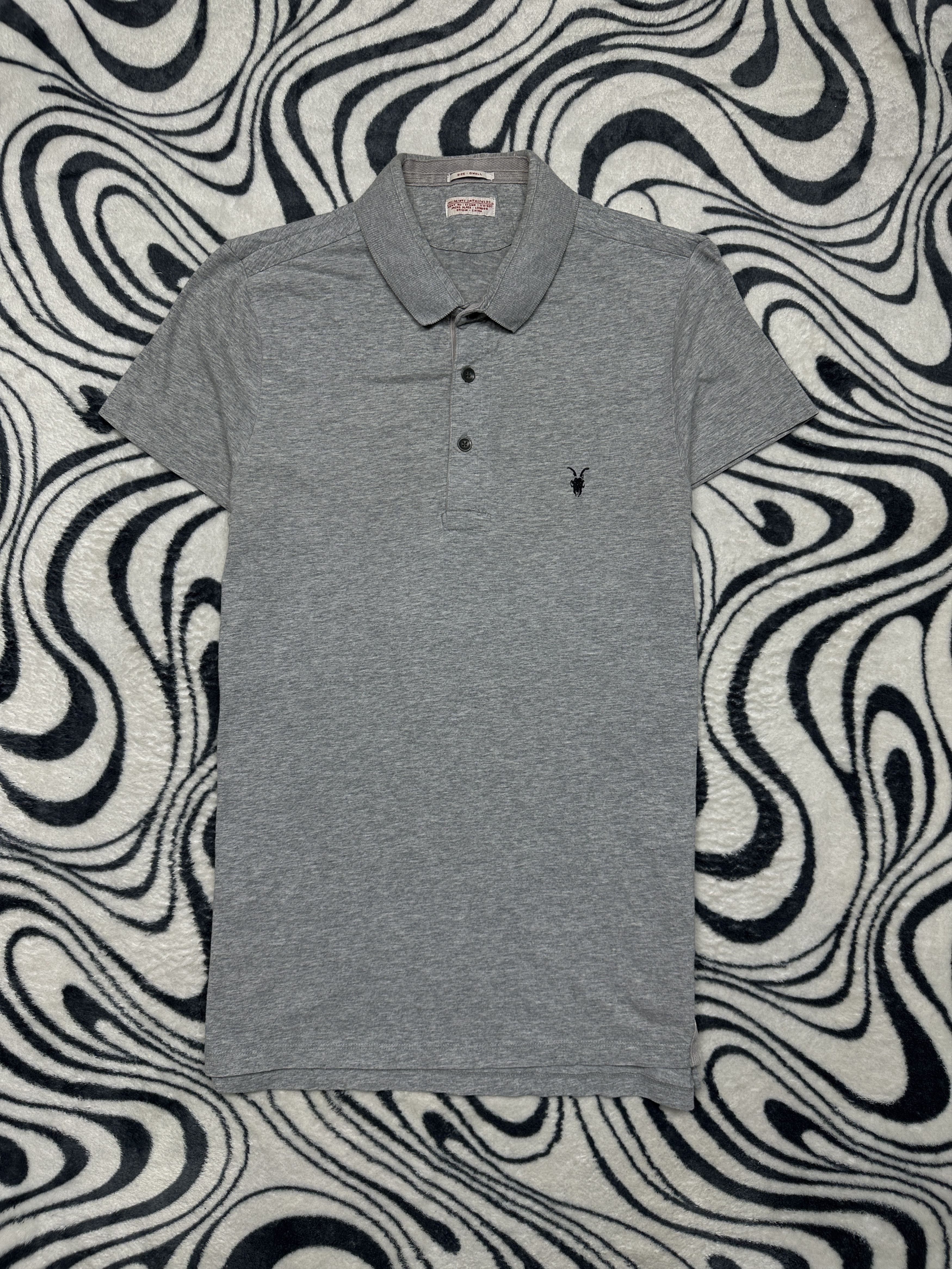 Allsaints AllSaints Mens Bramford Polo Shirt Y2K Size US S / EU 44-46 / 1 - 1 Thumbnail