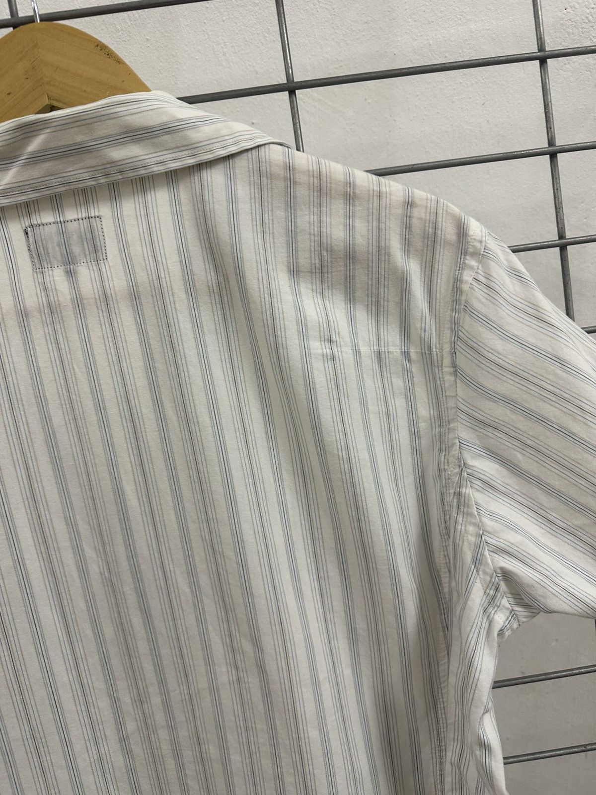 Japanese Brand Rare Beautiful PPFM Striped Camp Open Collar Shirt Y2K Style Size XL / US 12-14 / IT 48-50 - 9 Thumbnail