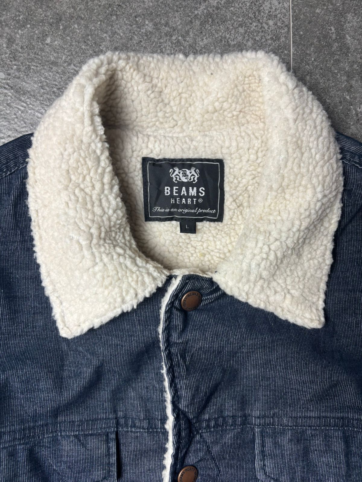 Beams Japan Beams Corduroy Sherpa Jacket Size US L / EU 52-54 / 3 - 4 Thumbnail