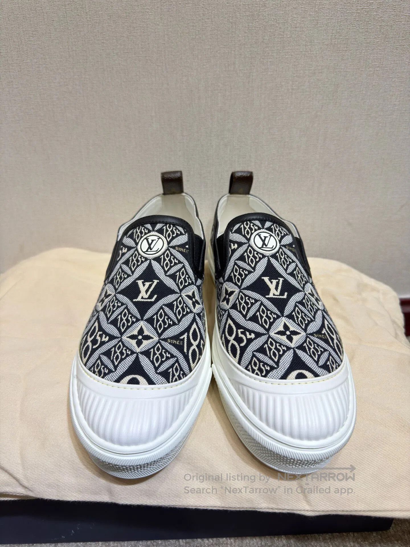 Louis Vuitton Louis Vuitton Limited Edition Slip-On Sneakers. Size US 8 / EU 41 - 3 Thumbnail