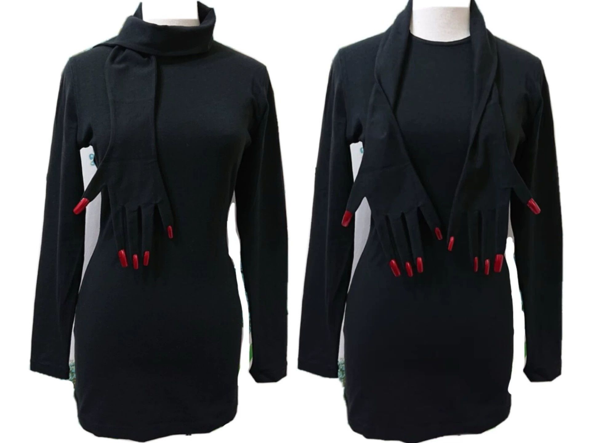 Jean Paul Gaultier Jean Paul Gaultier Red Nail Top Size S / US 4 / IT 40 - 4 Thumbnail
