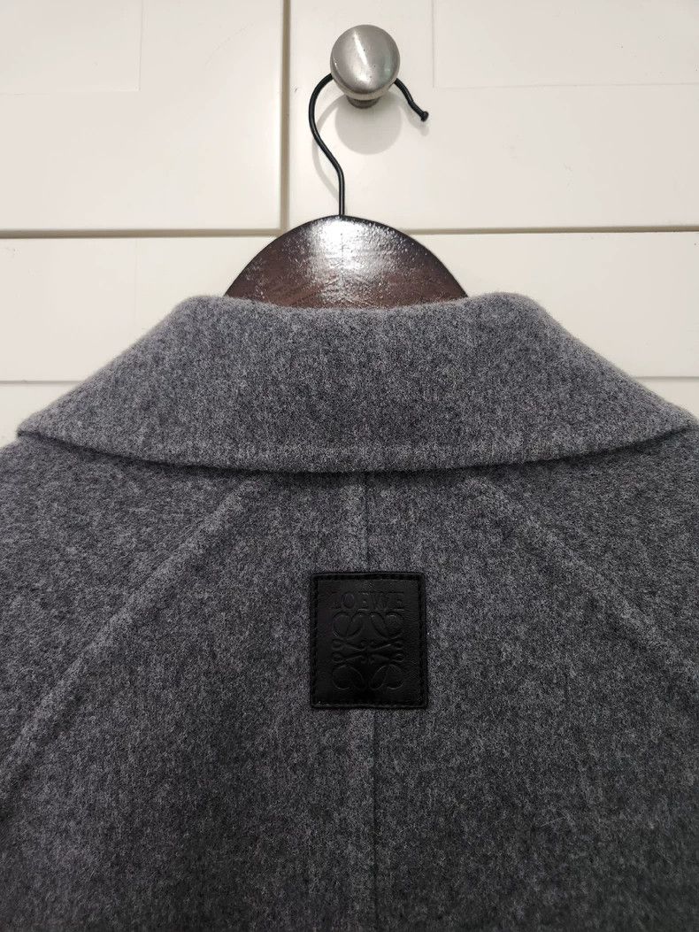 Loewe Loewe Grey woolen tweed short coat Size XS / US 0-2 / IT 36-38 - 3 Thumbnail