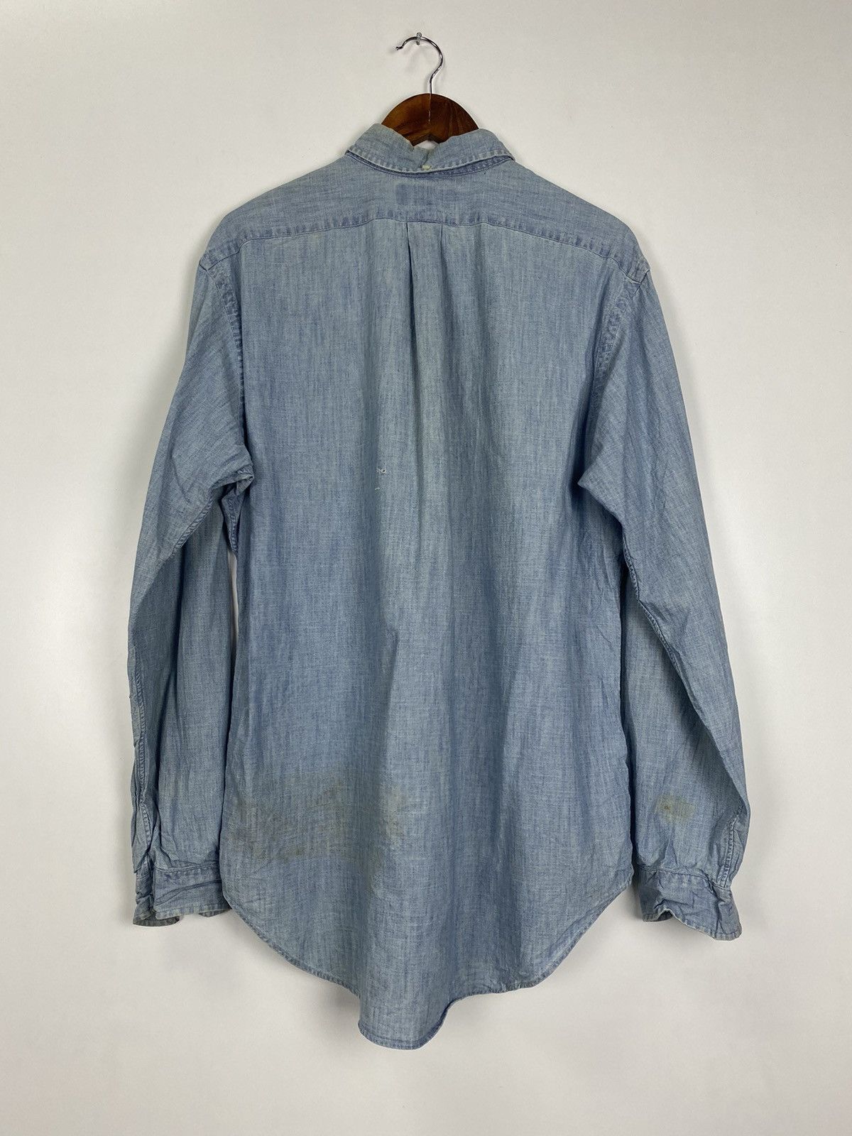 Polo Ralph Lauren × Ralph Lauren × Vintage Vintage Ralph Lauren button up denim Size US L / EU 52-54 / 3 - 9 Thumbnail