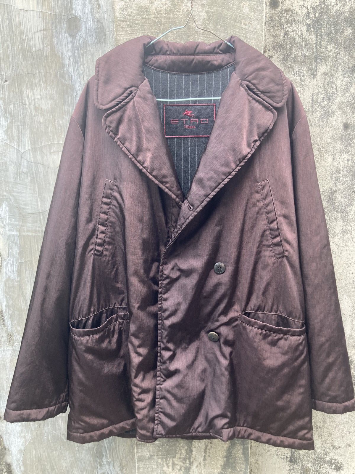 Etro Vintage 90s Etro Milano Padded Coats Size US M / EU 48-50 / 2 - 4 Thumbnail
