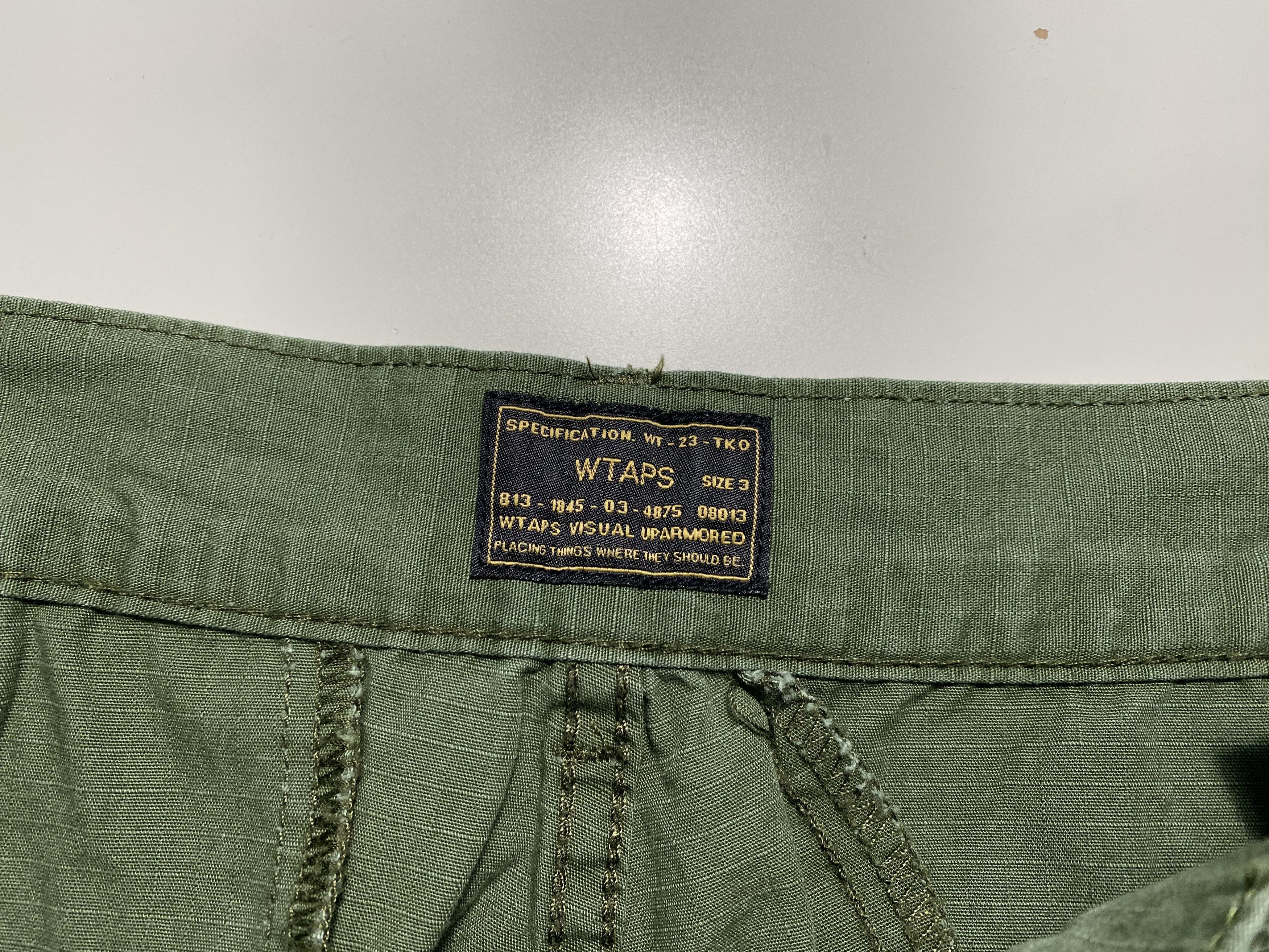 Wtaps Wtaps Uparmored Mil-spec Ripstop Cargo Pants size 3 Size US 32 / EU 48 - 6 Thumbnail