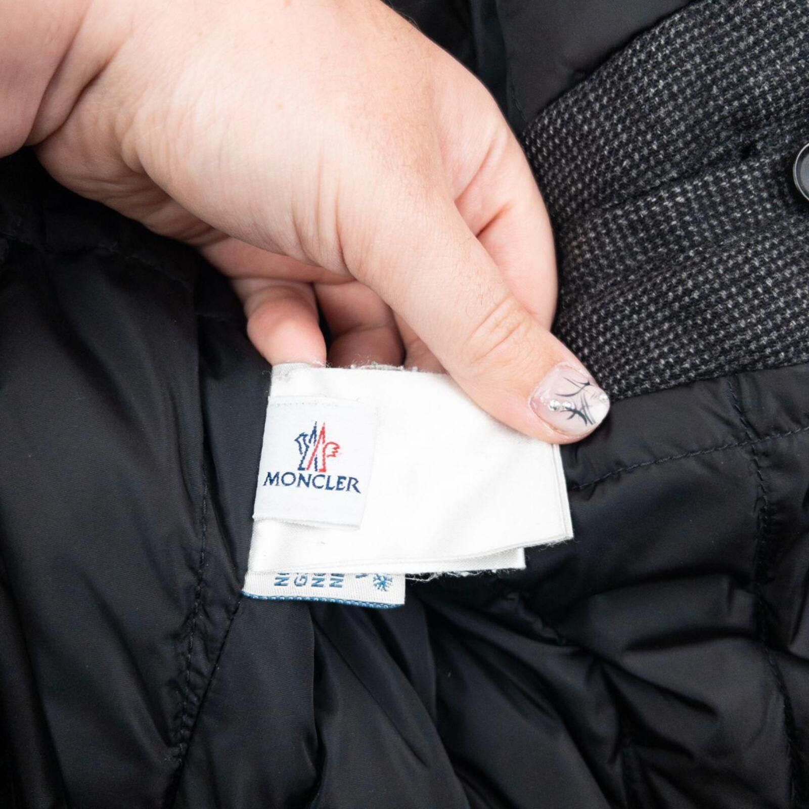 Moncler Vintage 2000s Moncler Padded Zip Up Jacket Size L Size US L / EU 52-54 / 3 - 6 Thumbnail