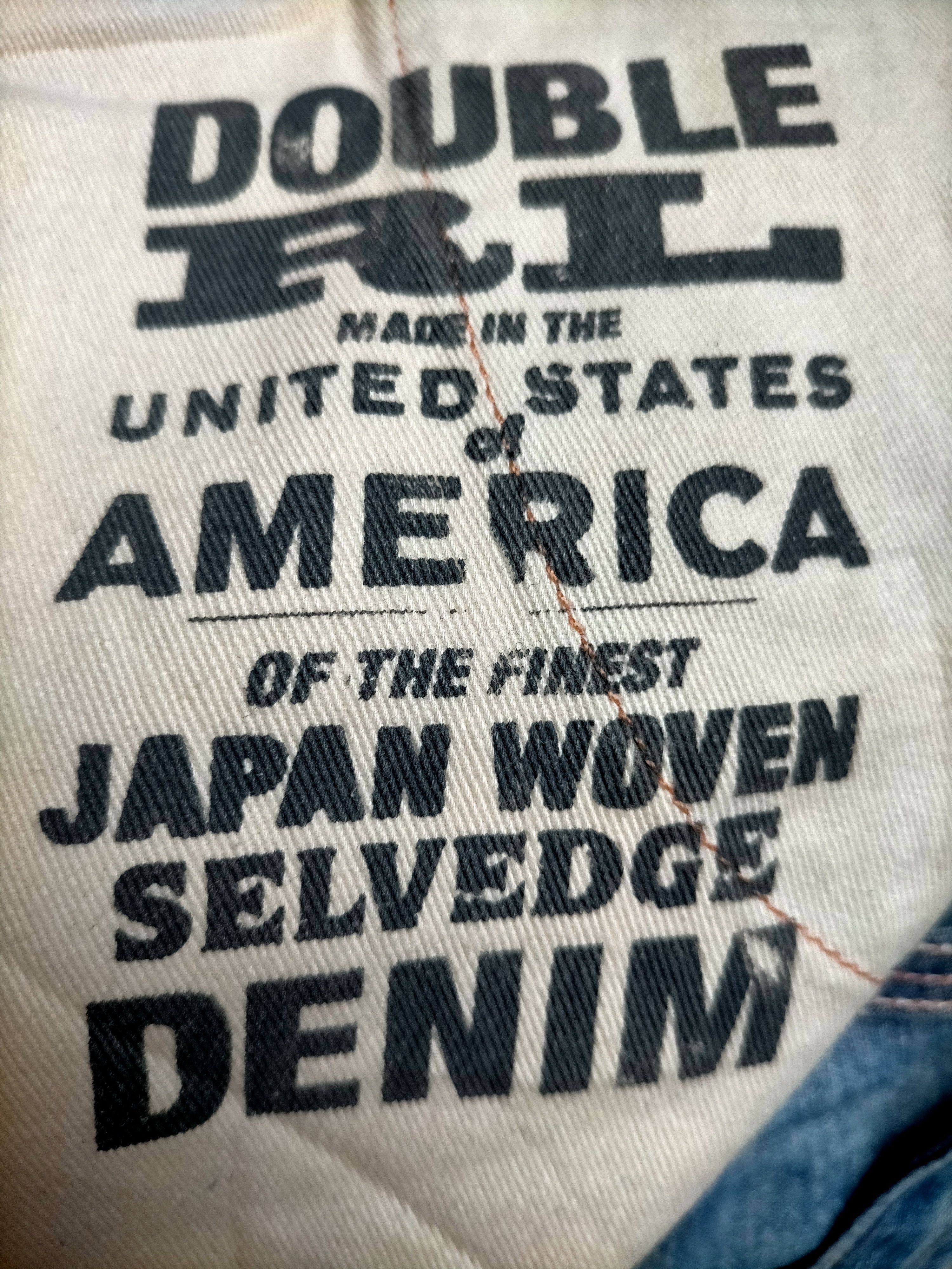 RRL Ralph Lauren ⚡Double RL Patchwork Carpenter Jeans Size US 31 - 22 Thumbnail