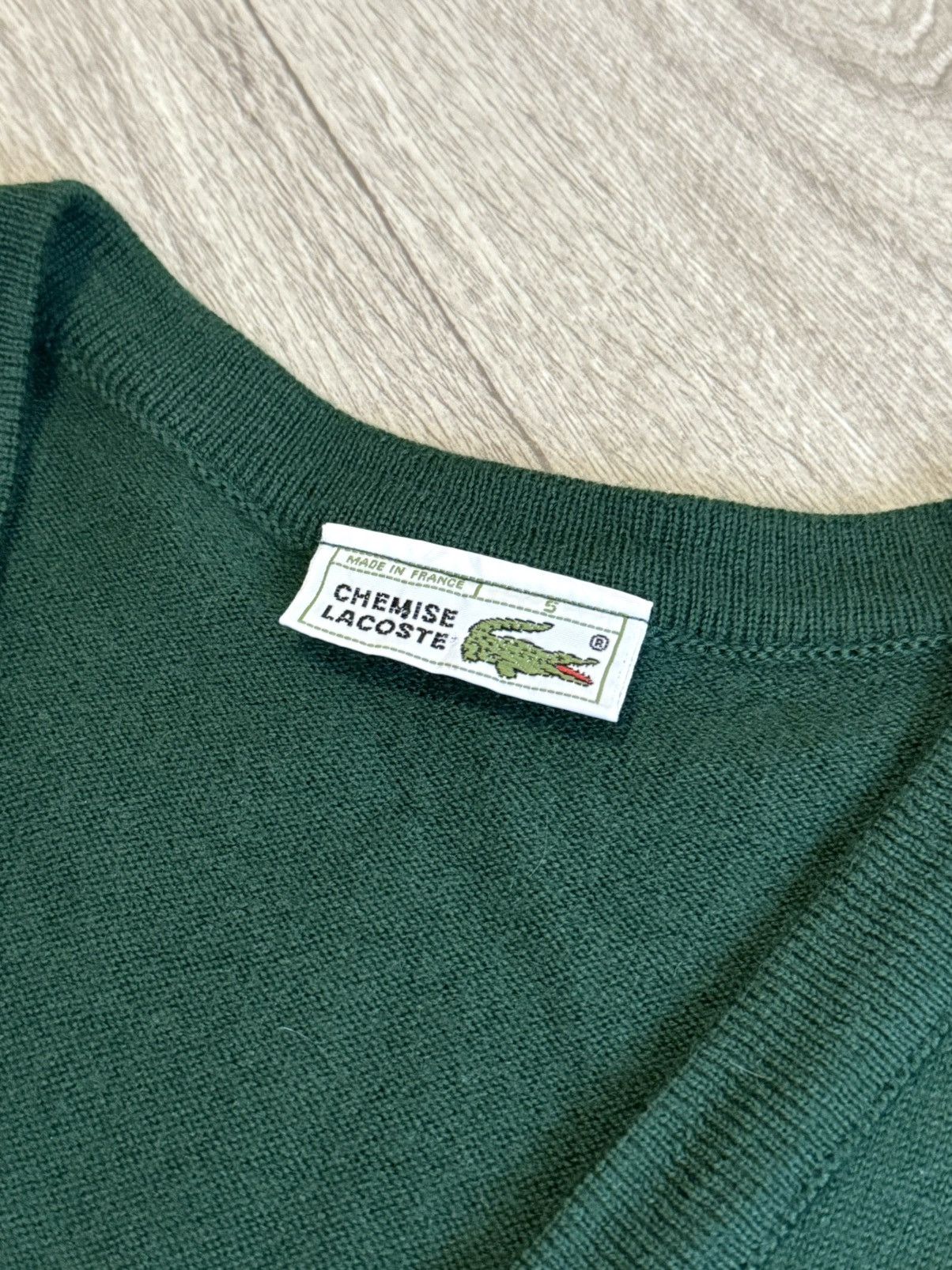 Lacoste 🔷Vintage Lacoste Wool Sweater🔷 Size US M / EU 48-50 / 2 - 4 Thumbnail