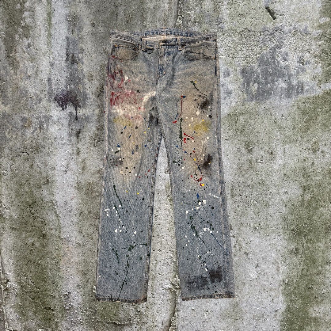 Japanese Brand × Number (N)ine Number Nine SS08 “Birds” Pain Denim