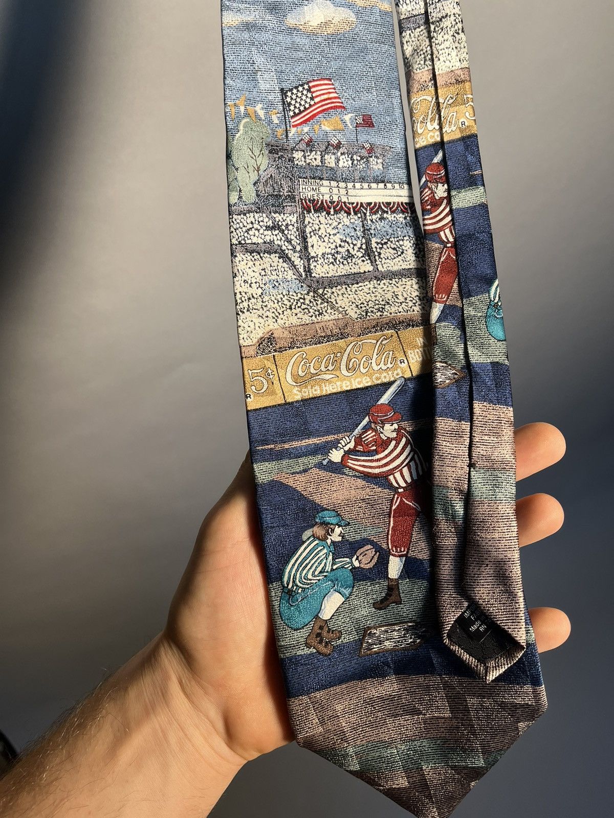 Coca Cola × Vintage Vintage Coca Cola Baseball Tie Size ONE SIZE - 8 Thumbnail