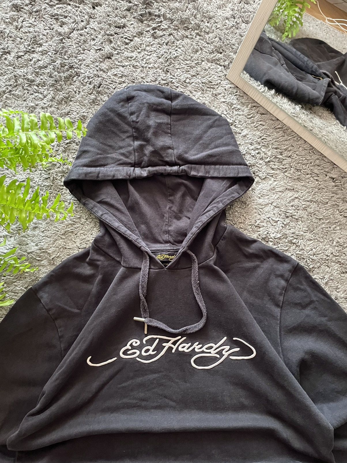 Ed Hardy × Vintage Ed Hardy Hoodie Streetwear Vintage Y2k Big Logo Rare Size US M / EU 48-50 / 2 - 16 Thumbnail