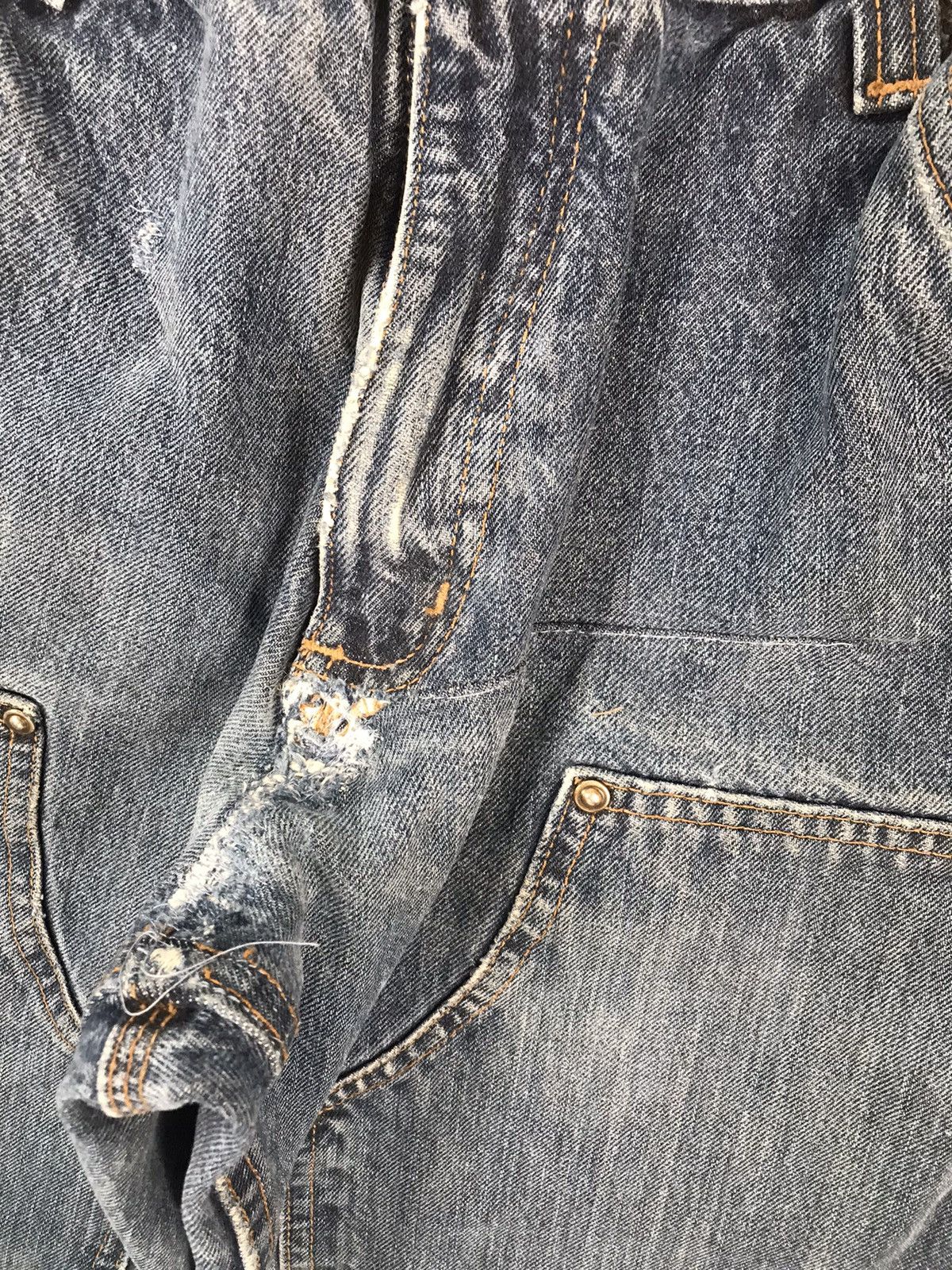 Carhartt × Vintage Vintage Carhartt distressed double knee denim Size US 28 / EU 44 - 5 Thumbnail