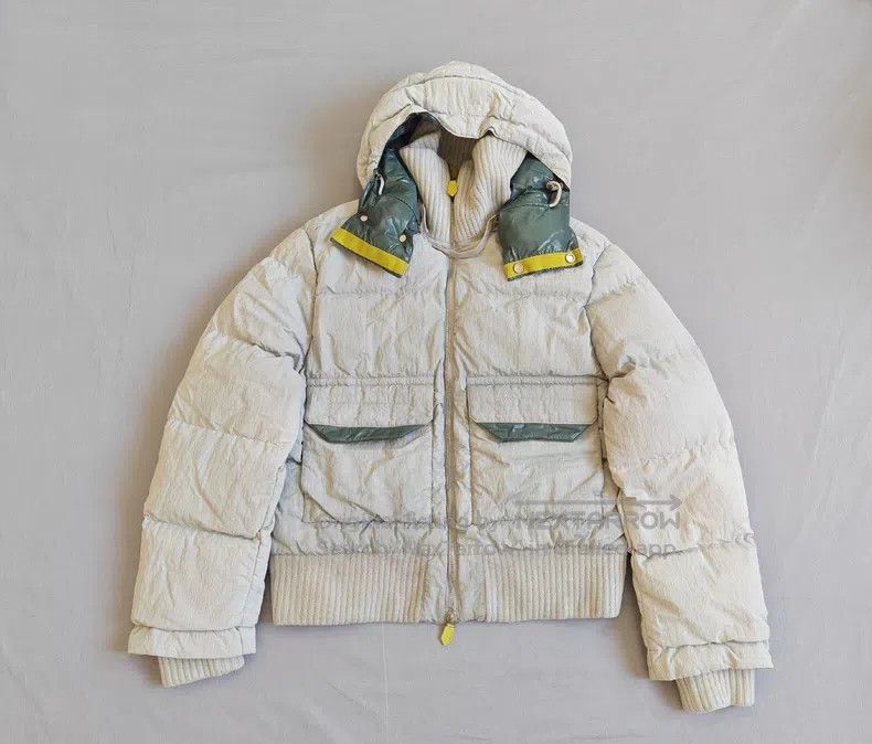 Hermes Hermes Puffer Jacket, Quilted Ribbed Hood, Color Block, Lo Size US S / EU 44-46 / 1 - 2 Thumbnail