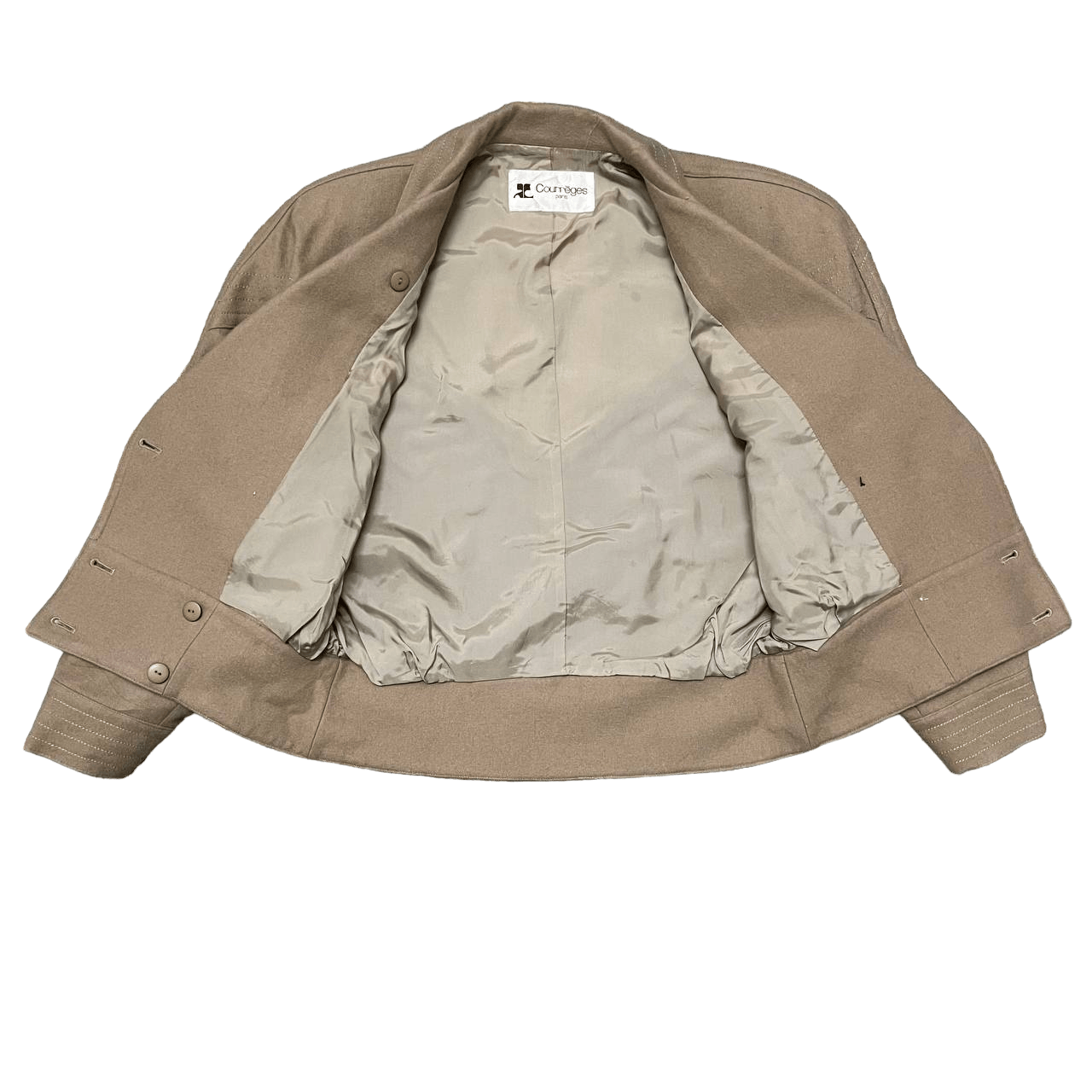 Courreges Vintage Courregers Paris Wool Jacket Size M / US 6-8 / IT 42-44 - 7 Thumbnail