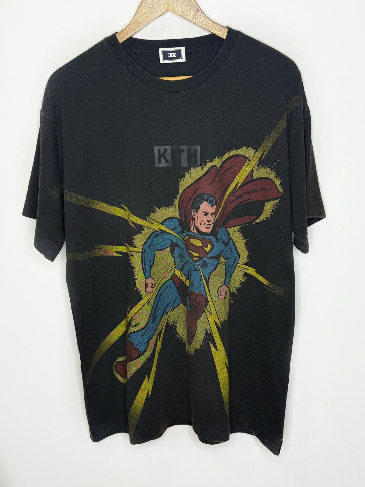 Kith Kith x Superman Lightning Bolt Vintage Tee Size US L / EU 52-54 / 3 - 2 Thumbnail