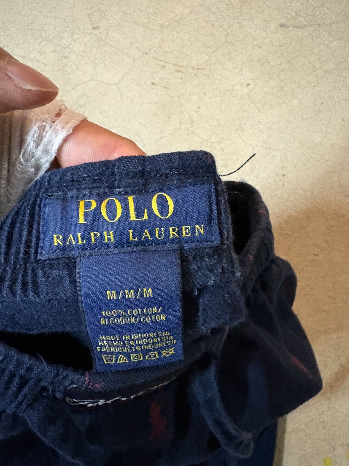 Polo Ralph Lauren Polo Ralph Lauren Sleepwear Pony Embroidered Pajama Pants Size US 32 / EU 48 - 4 Thumbnail