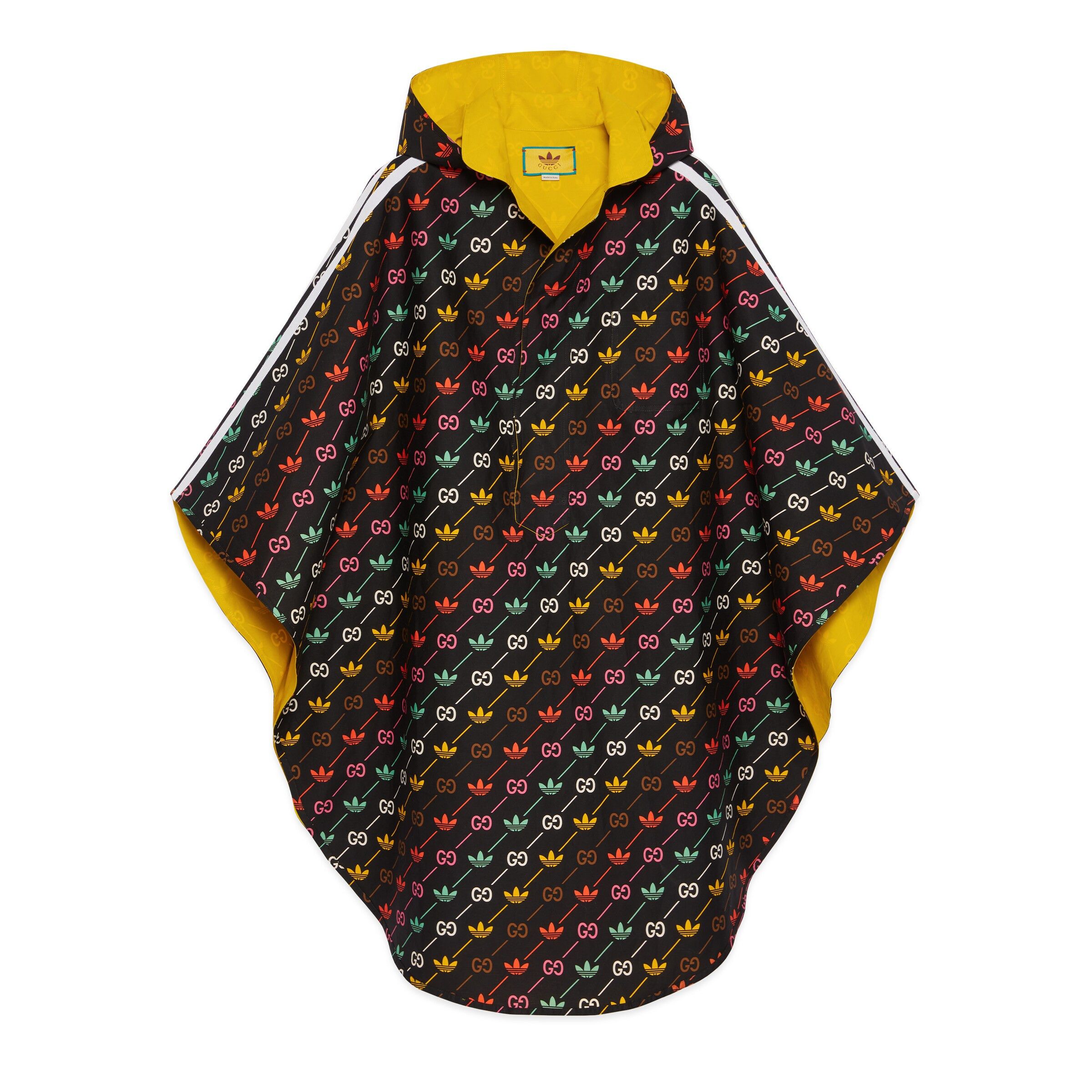 Gucci M Gucci Adidas Cape Jacket trefoil GG logo reversible hooded Size US M / EU 48-50 / 2 - 2 Thumbnail