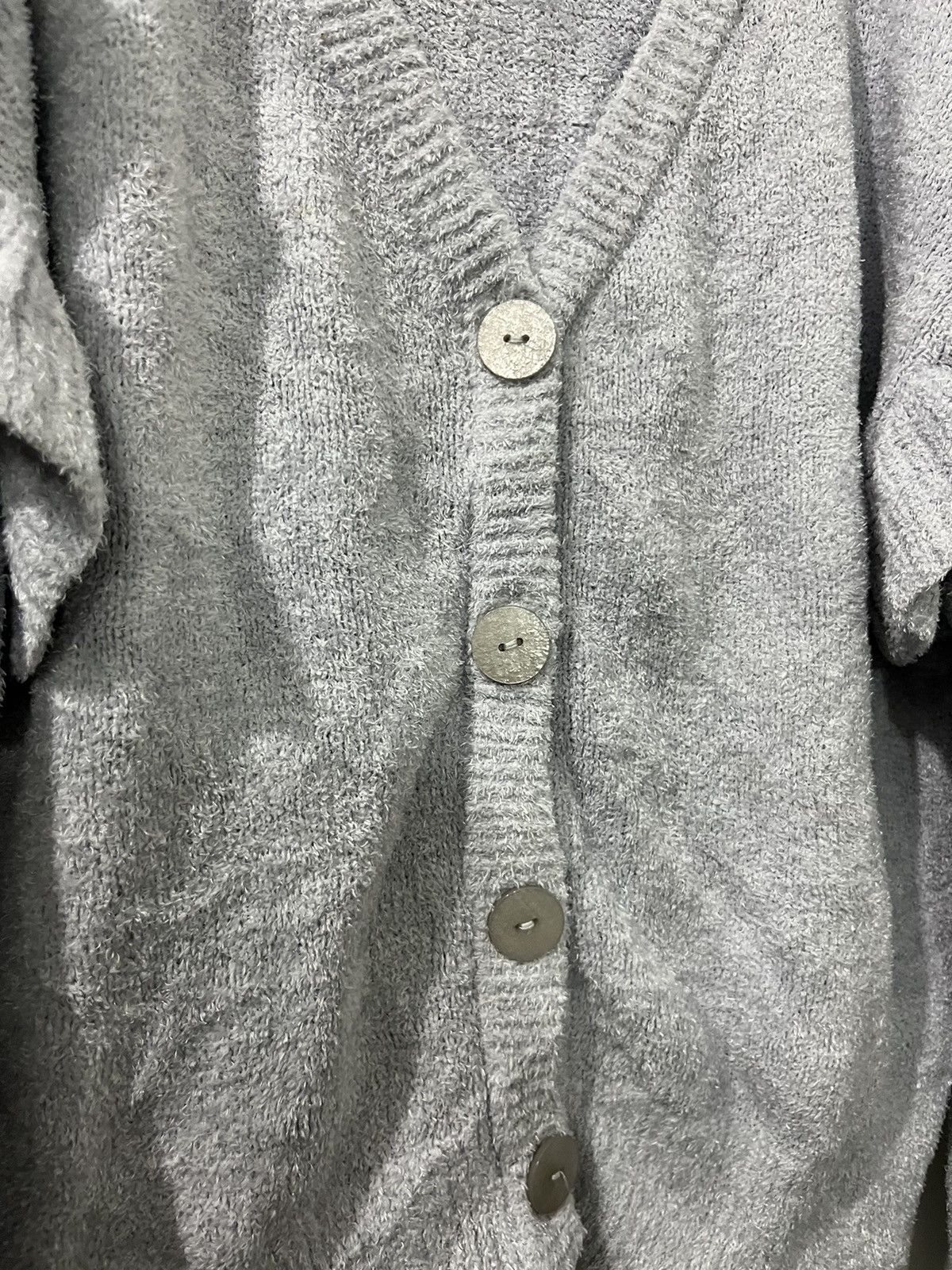 Japanese Brand GELATO PIQUE COTTON FAUX FUR CARDIGAN Size ONE SIZE - 5 Thumbnail
