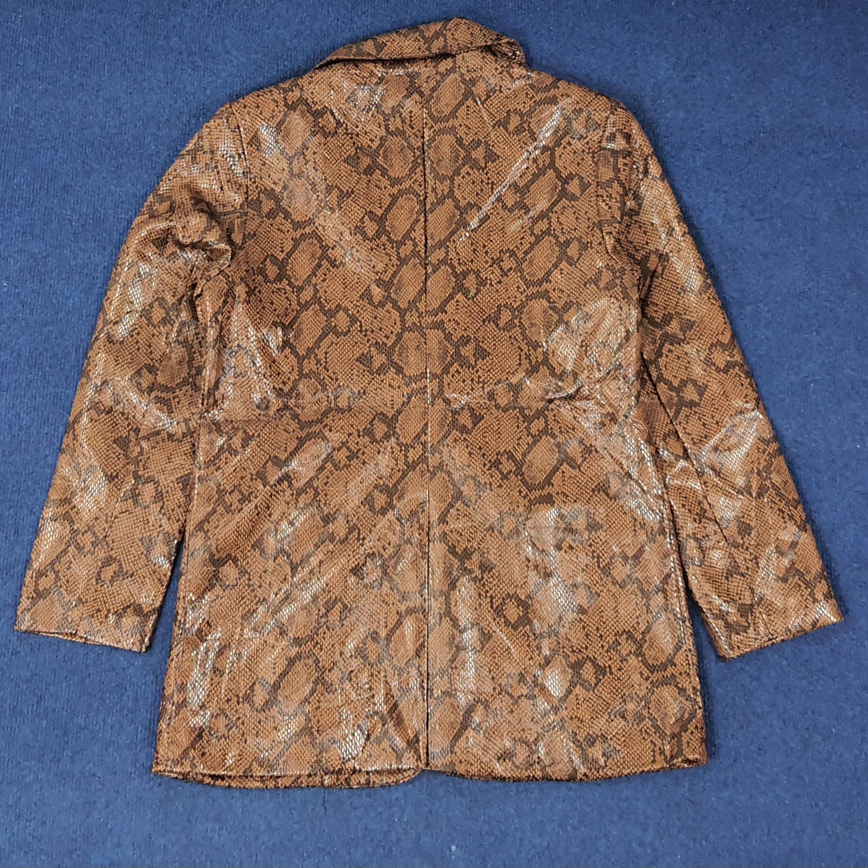 Limi Feu × Vintage × Yohji Yamamoto Vintage LIMI feu by Y's Snake Designer Jacket C231N4 Size US S / EU 44-46 / 1 - 3 Thumbnail