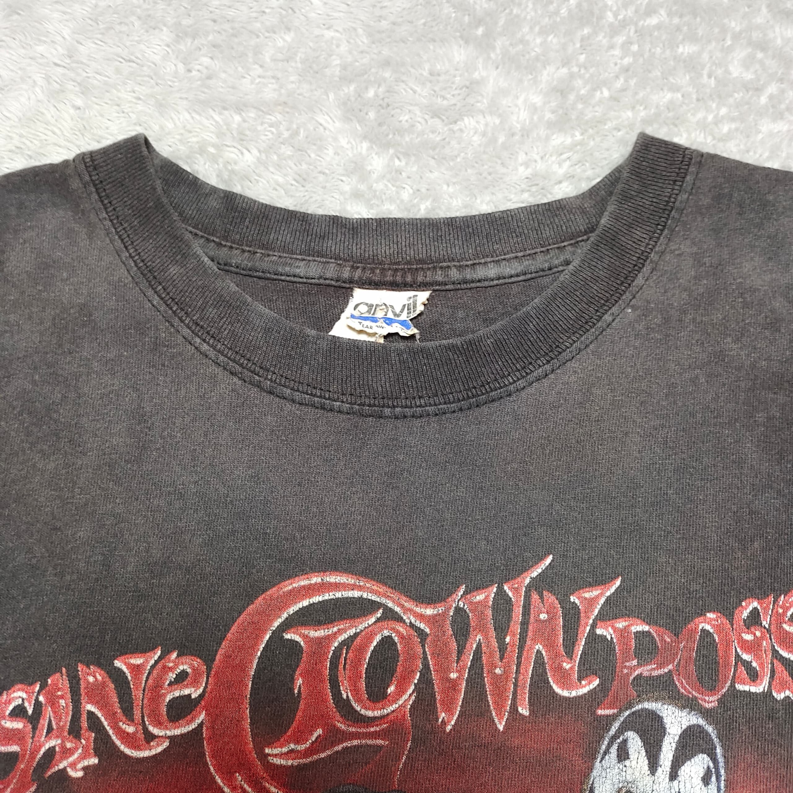 Band Tees VINTAGE DISTRESSED FADED INSANE CLOWN POSSE BLACK T SHIRT Size US M / EU 48-50 / 2 - 6 Thumbnail
