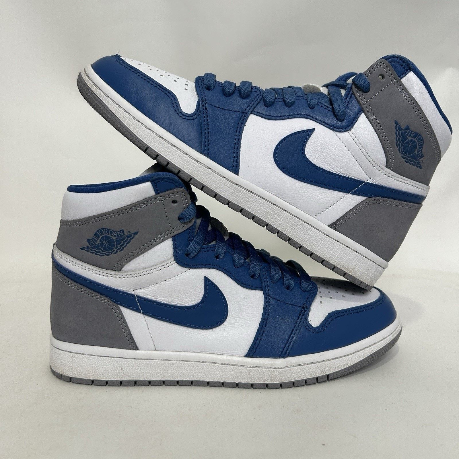 Jordan Brand Nike Air Jordan 1 High Retro OG “True Blue White" DZ5485-410 Size US 8 / EU 41 - 1 Thumbnail