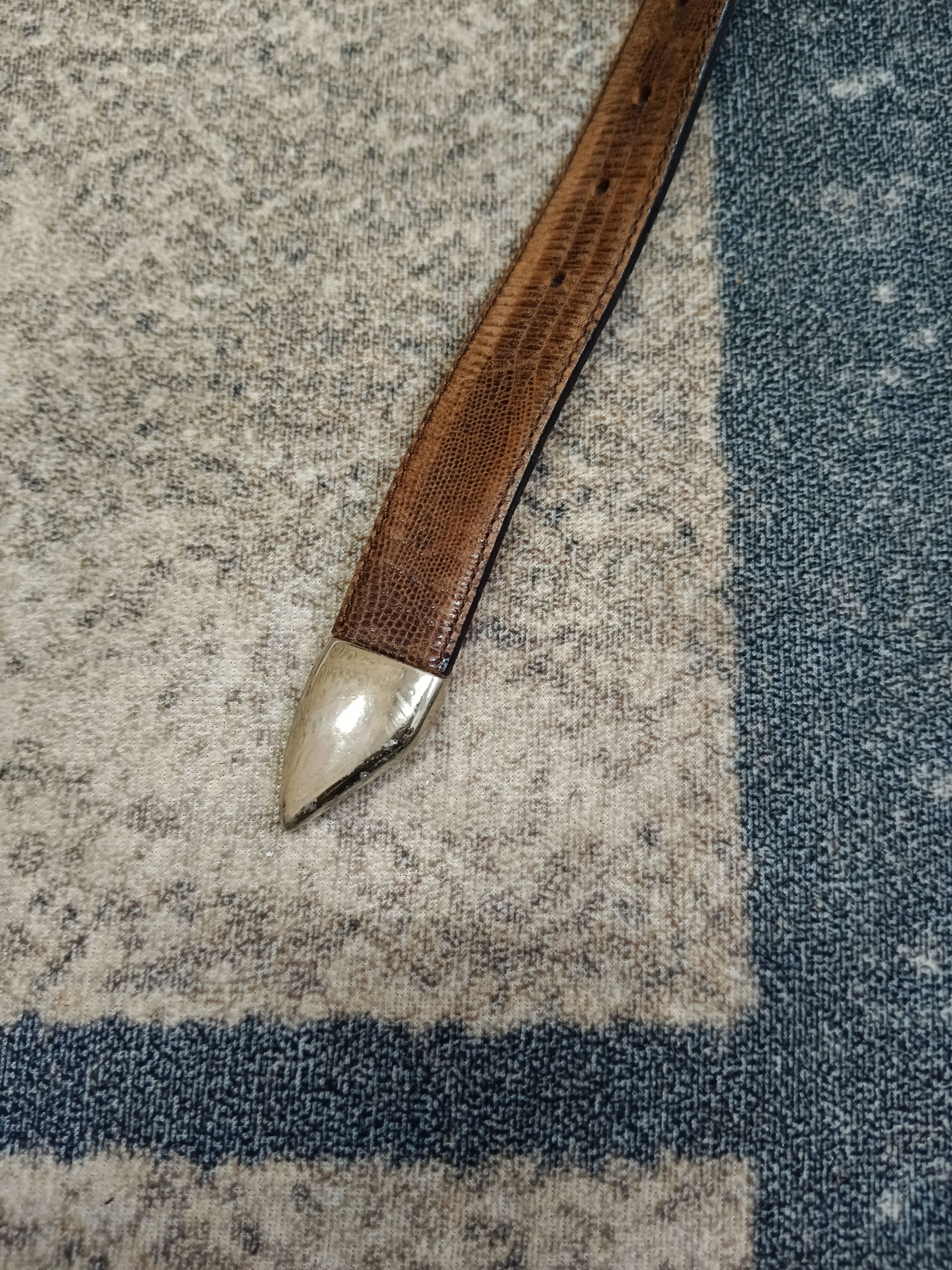 Leather ERREGHE LEATHER STUDD MADE IN ITALY Size ONE SIZE - 2 Thumbnail